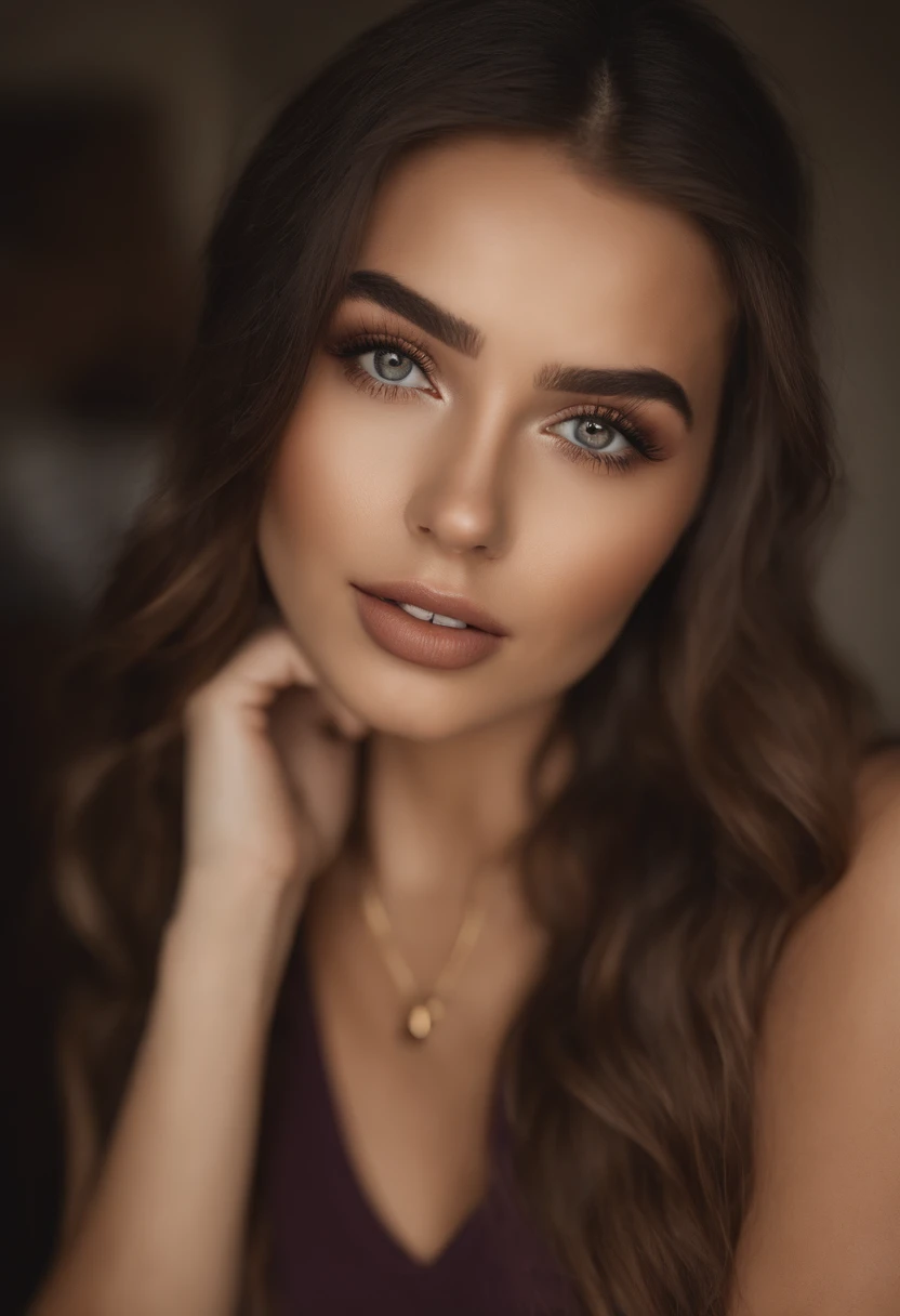 Arafed Mujer con camiseta sin mangas y bragas a juego, Chica sexy con ojos marrones, Retrato Sophie Mudd, cabello rubio y ojos grandes, Selfie de una mujer joven, Ojos en el dormitorio, Violeta Myers, ohne Maquillaje, Maquillaje natural, staring directly into camera, Cara con Artgram, dezentes Maquillaje, Impresionante foto de cuerpo completo, en el dormitorio, Fission