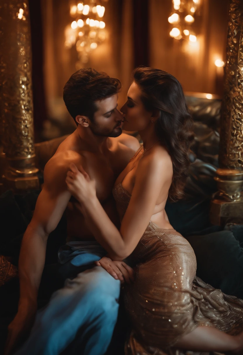 sexy hot lady having sex with a man