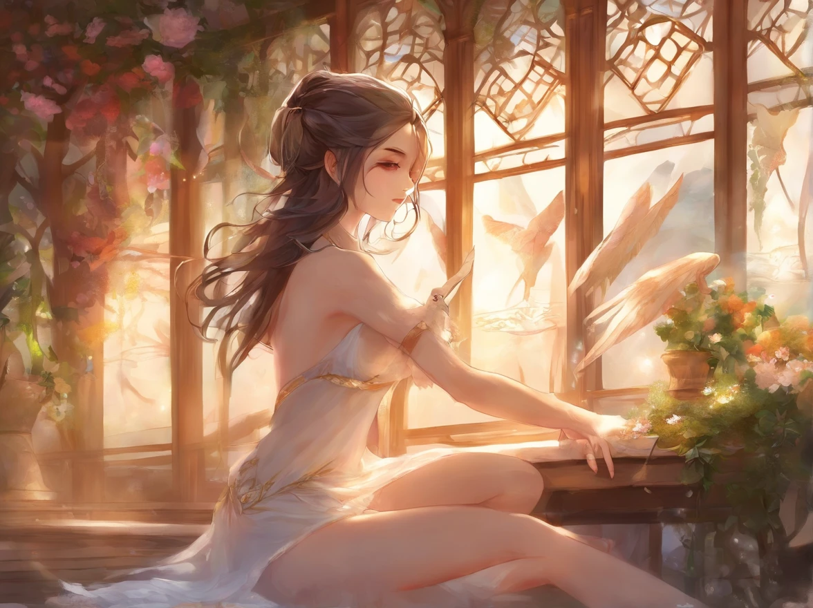 ((Top Quality, 16k, Masterpiece: 1.3)), Aya Shiina, 28-year-old Asian woman, Beautiful woman with perfect figure: 1.3, (Brown hair)), ((Beautiful breasts: 1.3)), (Shower, cloudy water)), (Transparent underwear and bristles)))), (Bathroom)), ((Pose)), ((Sensual)), ((Squatting, spreading your legs)), (Drenched breasts)), ( Drenched pubic hair))), transparent underwear that bites in, manstles, hair that covers the beautiful pubic area