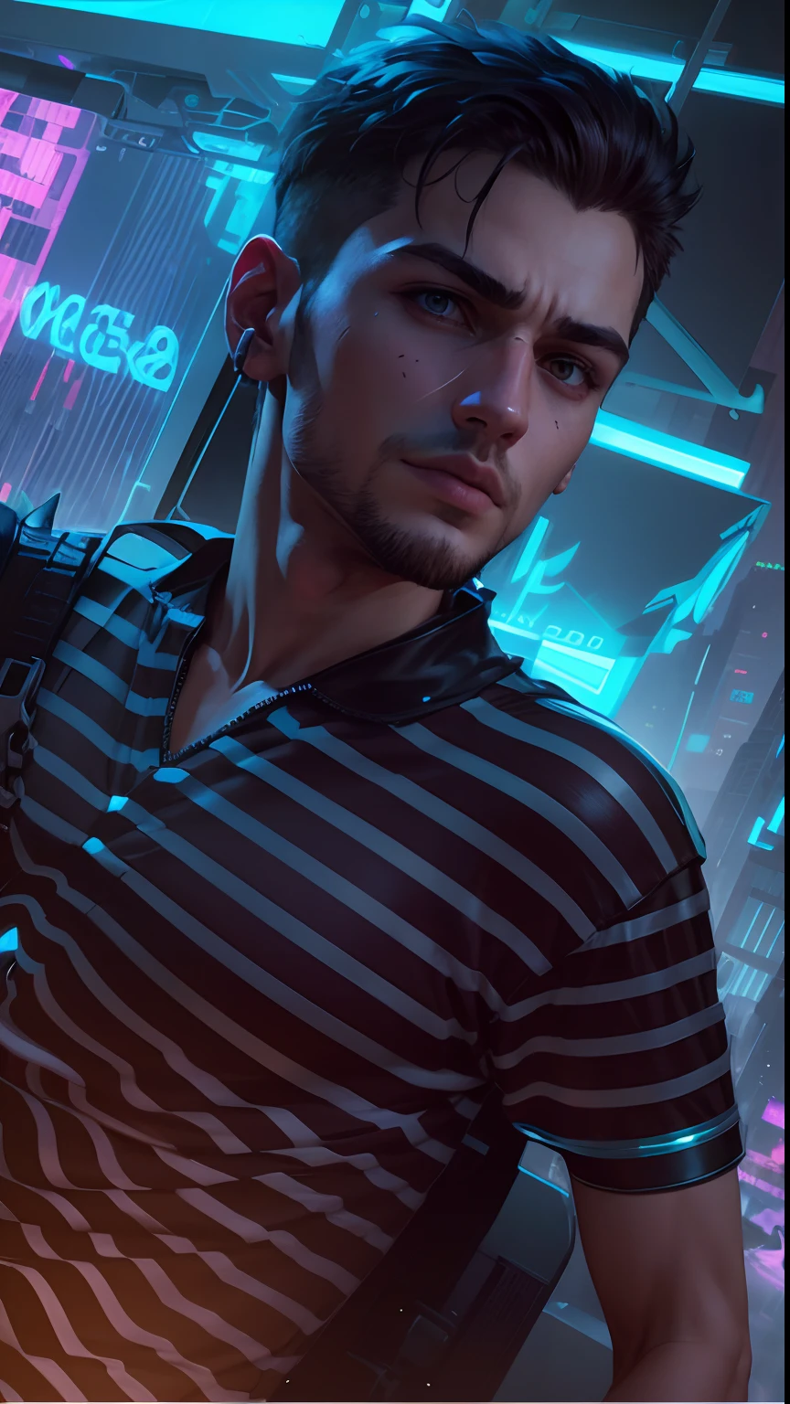 Change background cyberpunk handsome boy
ultra realistic with cat,