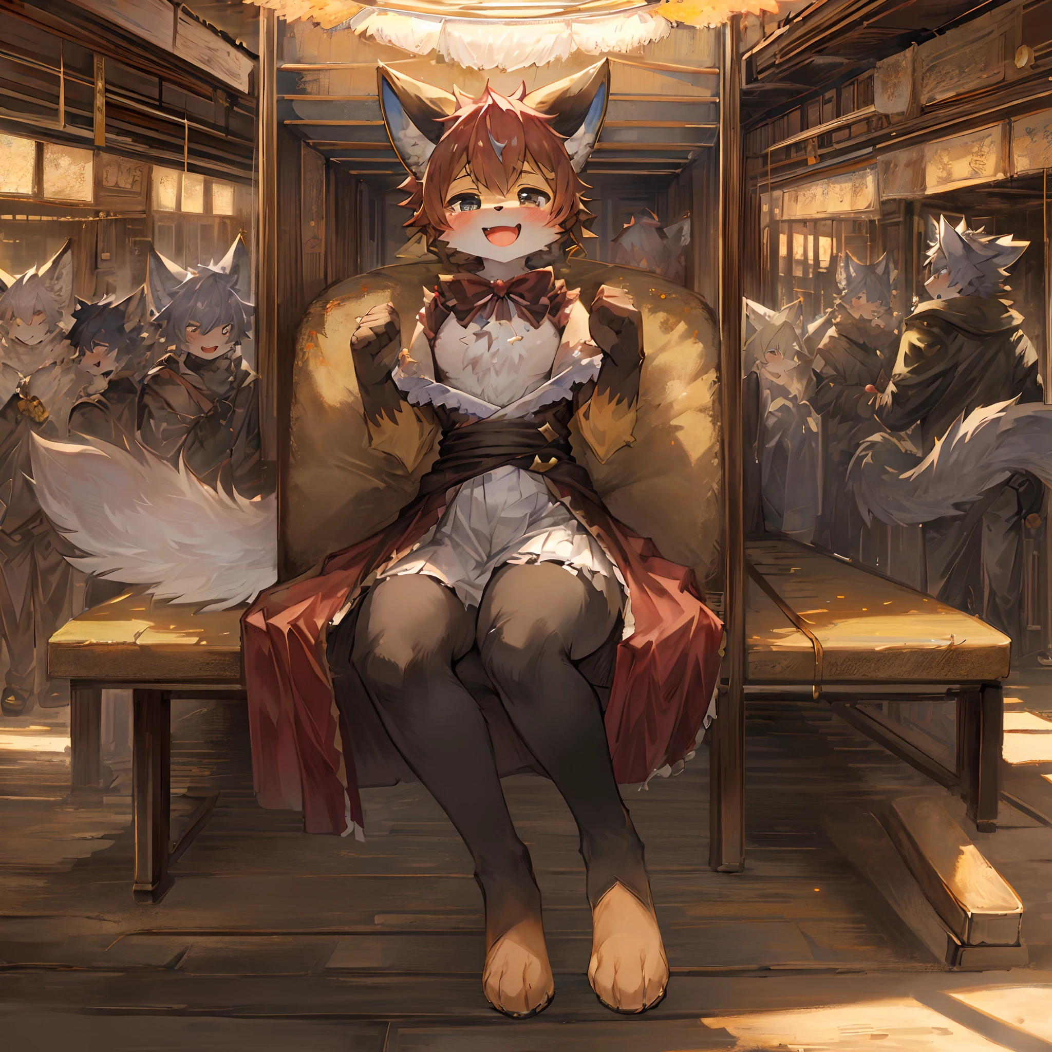 super high resolution, detailed background, World Heritage Site, 6+boys, 6+girls, Happy, joyful, absurdres(Photos of solo travelers)(kemono, furry anthro),