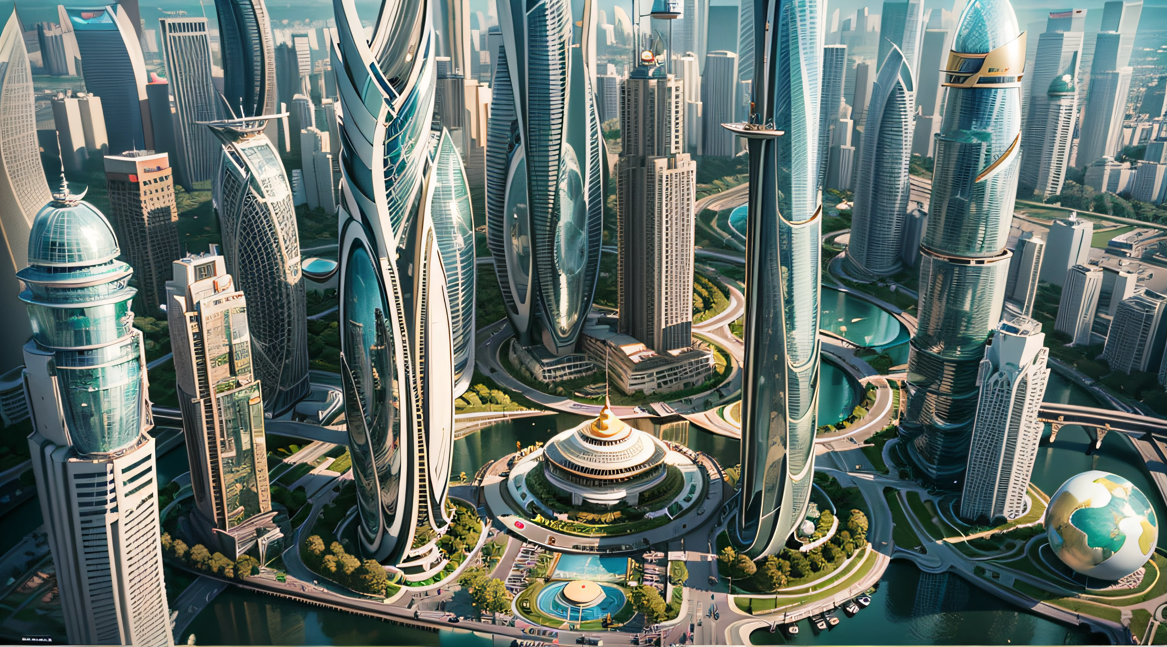 Enter a fascinating vision of the future through captivating futuristic images of the city of Shanghai. The towering giant skyscraper is decorated with gold ornaments and a smooth glass curtain wall,pierce the sky, The vibrant lights of the city that never sleeps. In the midst of a bustling cityscape, An iconic giant high-tech building, Its architectural marvels are enhanced in a futuristic style. The city is full of life,Full of life。,Full of life。,Full of life。,Full of life。,Full of life。,Full of life。,Full of life。,Full of life。,Full of life。,Full of life。,Full of life。,Full of life。,Full of life。,Full of life。,Full of life。,Full of wealth。,Full of luxury。,Full of technology。。, State-of-the-art technology blends seamlessly with traditional Chinese luxury urban fabric. This stunning work of art, Use Pixai to bring powerful AI models to life, Show the limitless creativity and possibilities of our imagination. Experience the future of the cityscape at Pixai,Immerse yourself in a visionary world of art
