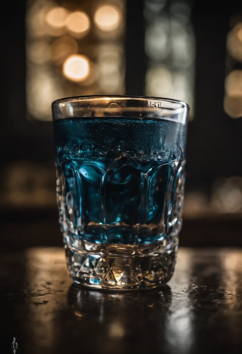 (((alcohol))), ((a shot made with equal parts Jägermeister, Blue Curacao and Mountain Dew in a shot glass)), ((in a shot glass:1.5)), (((no garnishes:1.5))), (((neat, no ice:1.5))), (sci-fi Mass Effect background), photorealistic, portrait, professional, clean, focus, action, shadows, depth of field, UHD, alcohol ads, luxury, urban, bar, atmospheric, creative, artistic, fast prime lens, wide aperture lens, low light lens, off-camera flash, light modifiers, contrast, clarity, sharpening, color balance, high iso, f/1.8, 50mm, cool white balance, reflectors