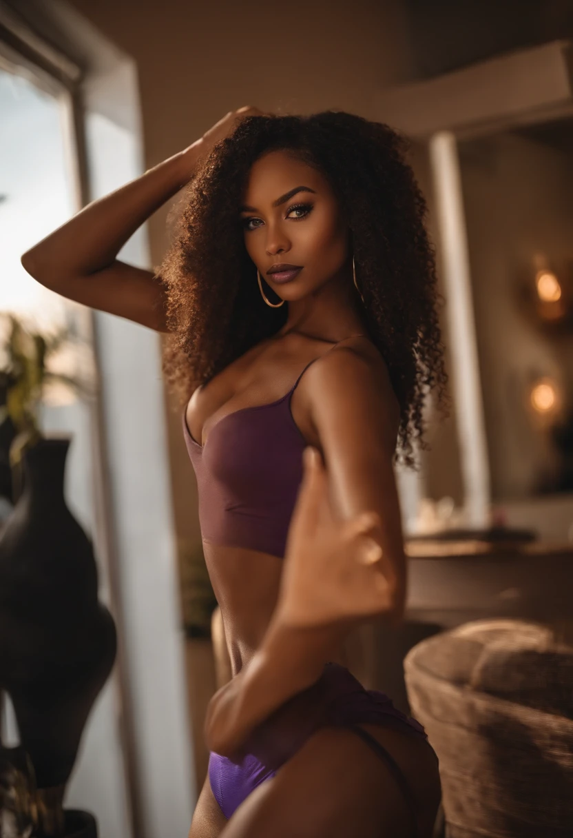 Haitian woman with matching tank top and panties, fille sexy aux yeux bruns, Portrait Sophie Mudd, cheveux blonds et grands yeux, au club, selfie of a young woman, Les yeux dans la chambre, Violet Myers, ohne Maquillage, maquillage naturel, Look directly into the camera, Visage avec Artgram, dezentes Maquillage, Superbe photo du corps entier, dans le restaurant, Fission