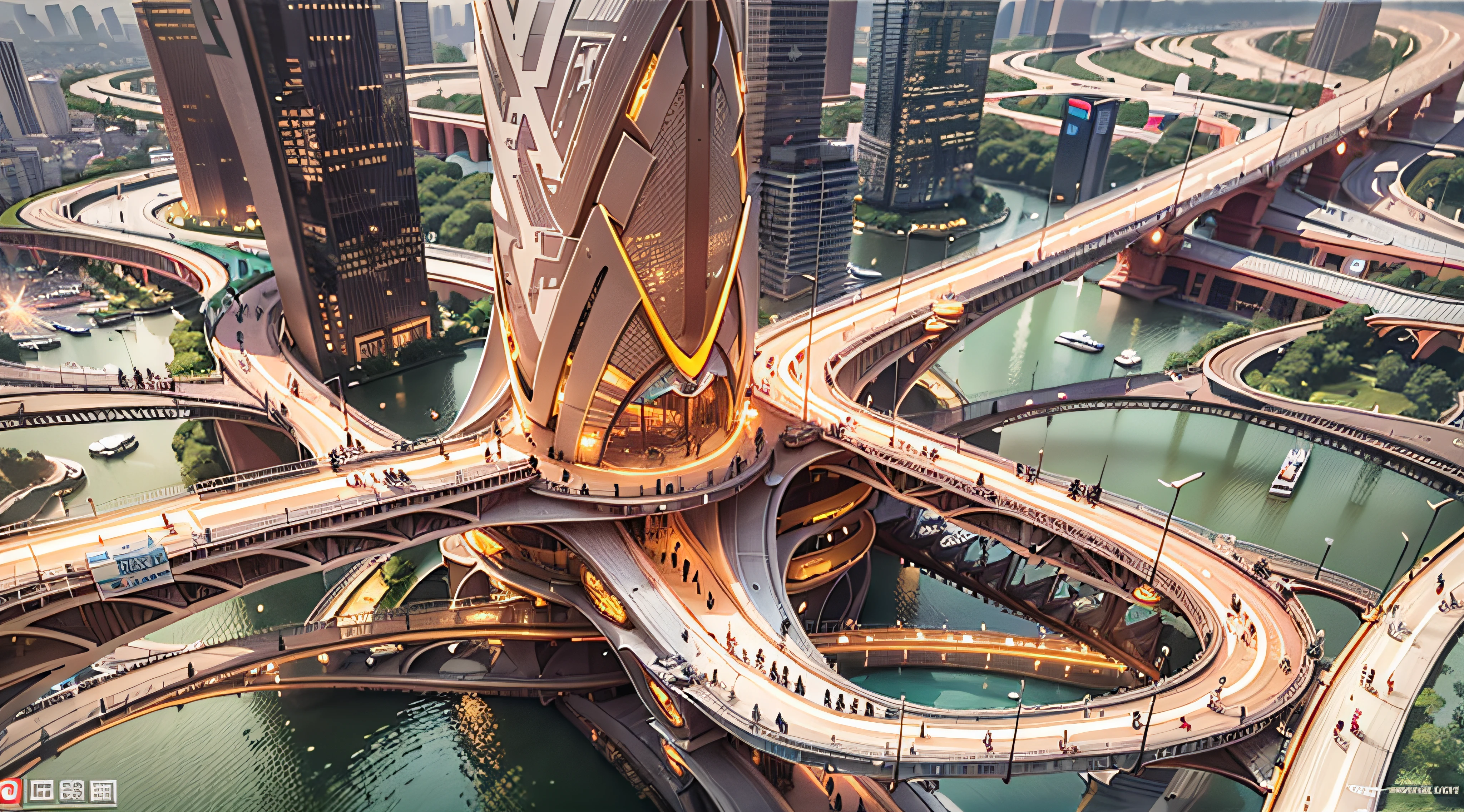 Enter a fascinating vision of the future through captivating futuristic images of the city of Shanghai. The towering giant skyscraper is decorated with gold ornaments and a smooth glass curtain wall,pierce the sky, The vibrant lights of the city that never sleeps. In the midst of a bustling cityscape, An iconic giant high-tech building, Its architectural marvels are enhanced in a futuristic style. The city is full of life,Full of life。,Full of life。,Full of life。,Full of life。,Full of life。,Full of life。,Full of life。,Full of life。,Full of life。,Full of life。,Full of life。,Full of life。,Full of life。,Full of life。,Full of life。,Full of life。,Full of life。,Full of life。,Full of wealth。,Full of luxury。,Full of technology。。, State-of-the-art technology blends seamlessly with traditional Chinese luxury urban fabric. This stunning work of art, Use Pixai to bring powerful AI models to life, Show the limitless creativity and possibilities of our imagination. Experience the future of the cityscape at Pixai,Immerse yourself in a visionary world of art