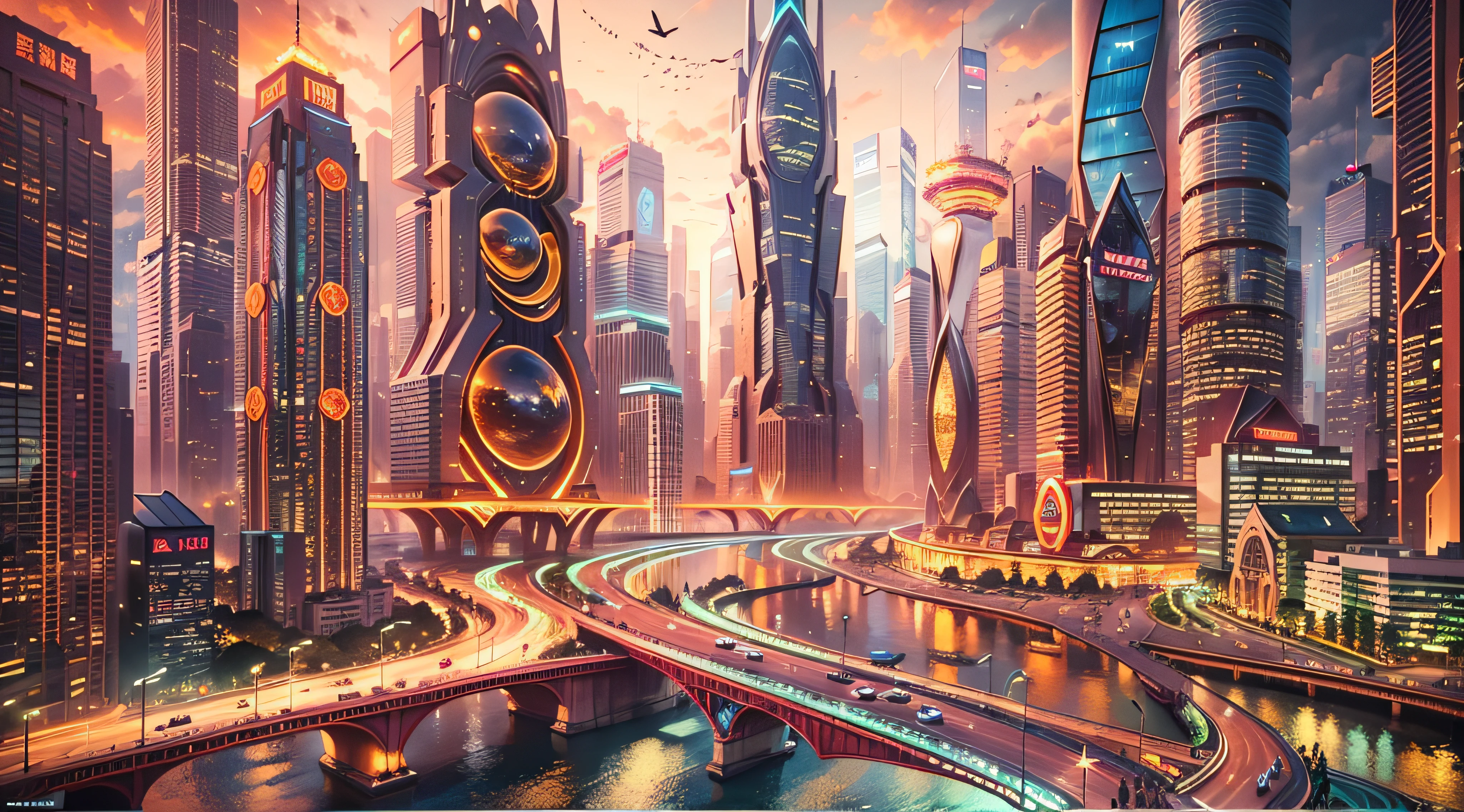 Enter a fascinating vision of the future through captivating futuristic images of the city of Shanghai. The towering giant skyscraper is decorated with gold ornaments and a smooth glass curtain wall，pierce the sky, The vibrant lights of the city that never sleeps. In the midst of a bustling cityscape, An iconic giant high-tech building, Its architectural marvels are enhanced in a futuristic style. The city is full of life，Full of life。，Full of life。，Full of life。，Full of life。，Full of life。，Full of life。，Full of life。，Full of life。，Full of life。，Full of life。，Full of life。，Full of life。，Full of life。，Full of life。，Full of life。，Full of life。，Full of life。，Full of life。，Full of life。，Full of life。，Full of life。，Full of life。，Full of life。，Full of life。，Full of wealth。，Full of luxury。，Full of technology。。, State-of-the-art technology blends seamlessly with traditional Chinese luxury urban fabric. This stunning work of art, Use Pixai to bring powerful AI models to life, Show the limitless creativity and possibilities of our imagination. Experience the future of the cityscape at Pixai，Immerse yourself in a visionary world of art