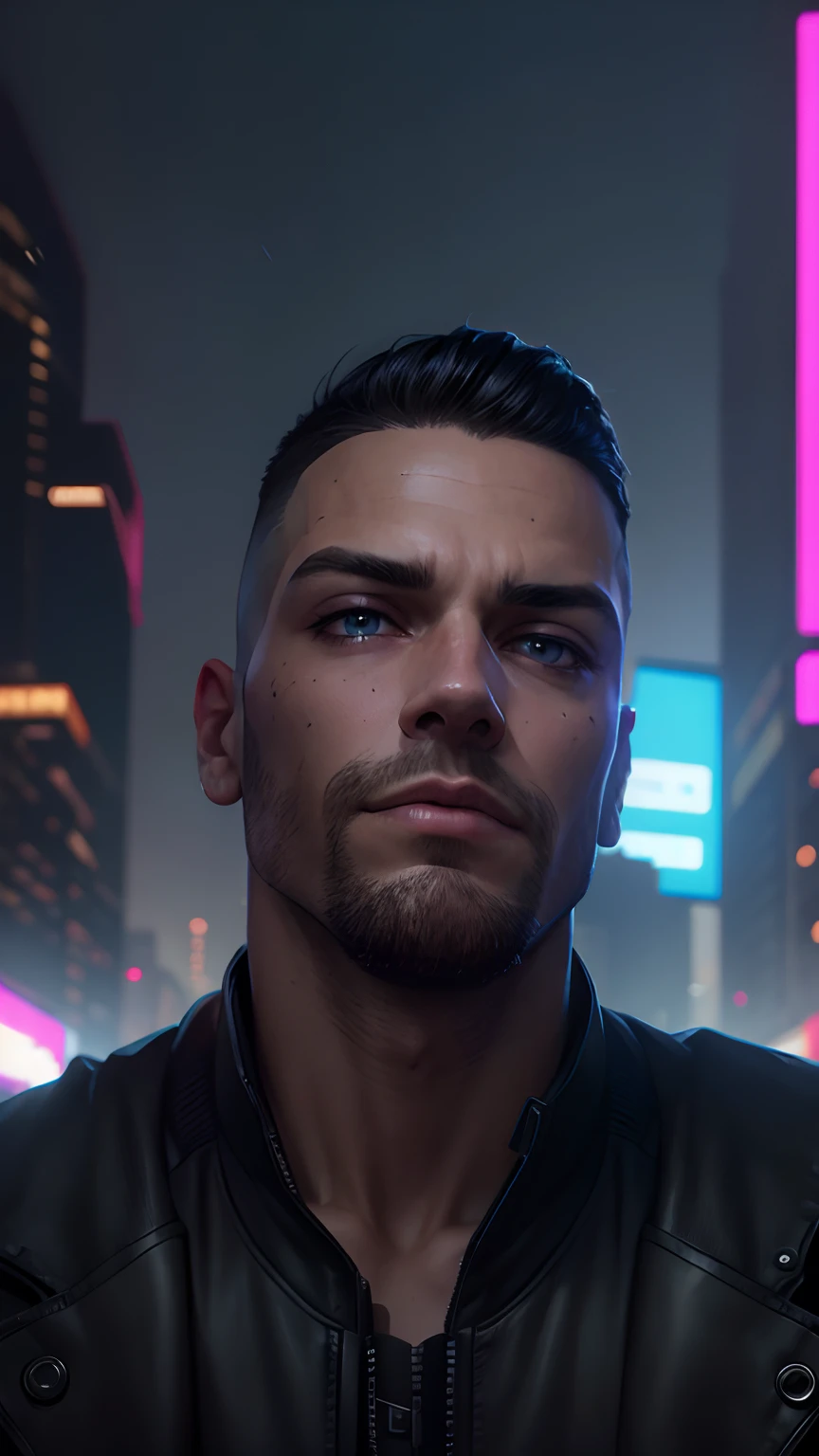 Cyberpunk handsome boy very realistic change 8K Ultra wallpaper