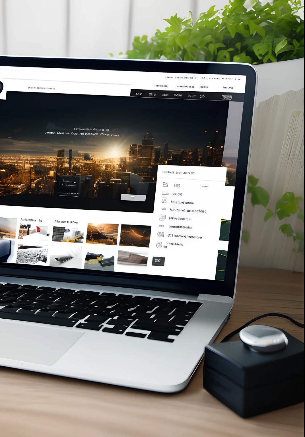 Webdesign, arbeit, fotografiert