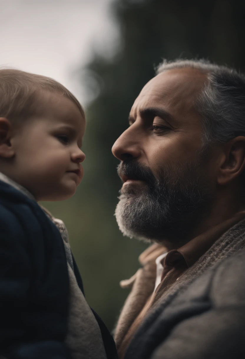 Portrait of a father