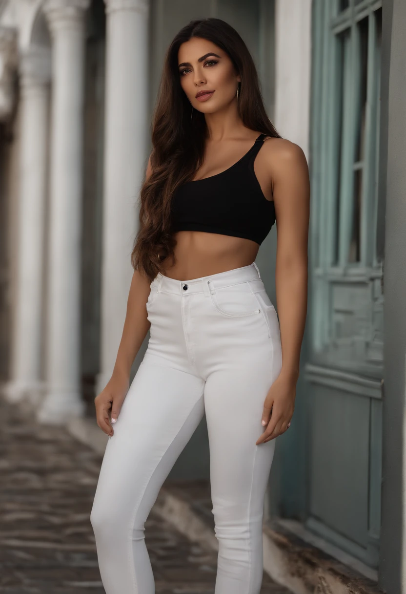 Home
Studio
Model
Personal
Generate
L
Lexis Jerry
Gabriele Ribeiro
((realistic lighting, best quality, 8k, master part: 1.3)), Clear focus: 1.2, 2Menina, figura perfeita: 1.4, ((cabelo curto bob)), (White tank top and high-waisted black jeans and a white sneaker: 1.4), , Cara super fina, Olhos Finos, double eyelids, Woman is posing seductively while wearing cap on street, inspired by Gina Pellón, instagram, Tachisme, Violeta Myers, Lorena Avarez, olivia culpo, Alanis Guillen, Parece Laura Barriales, Sofia Mudd, curtido ameera al taweel, mulher iraniana bonita, imagem de corpo inteiro
