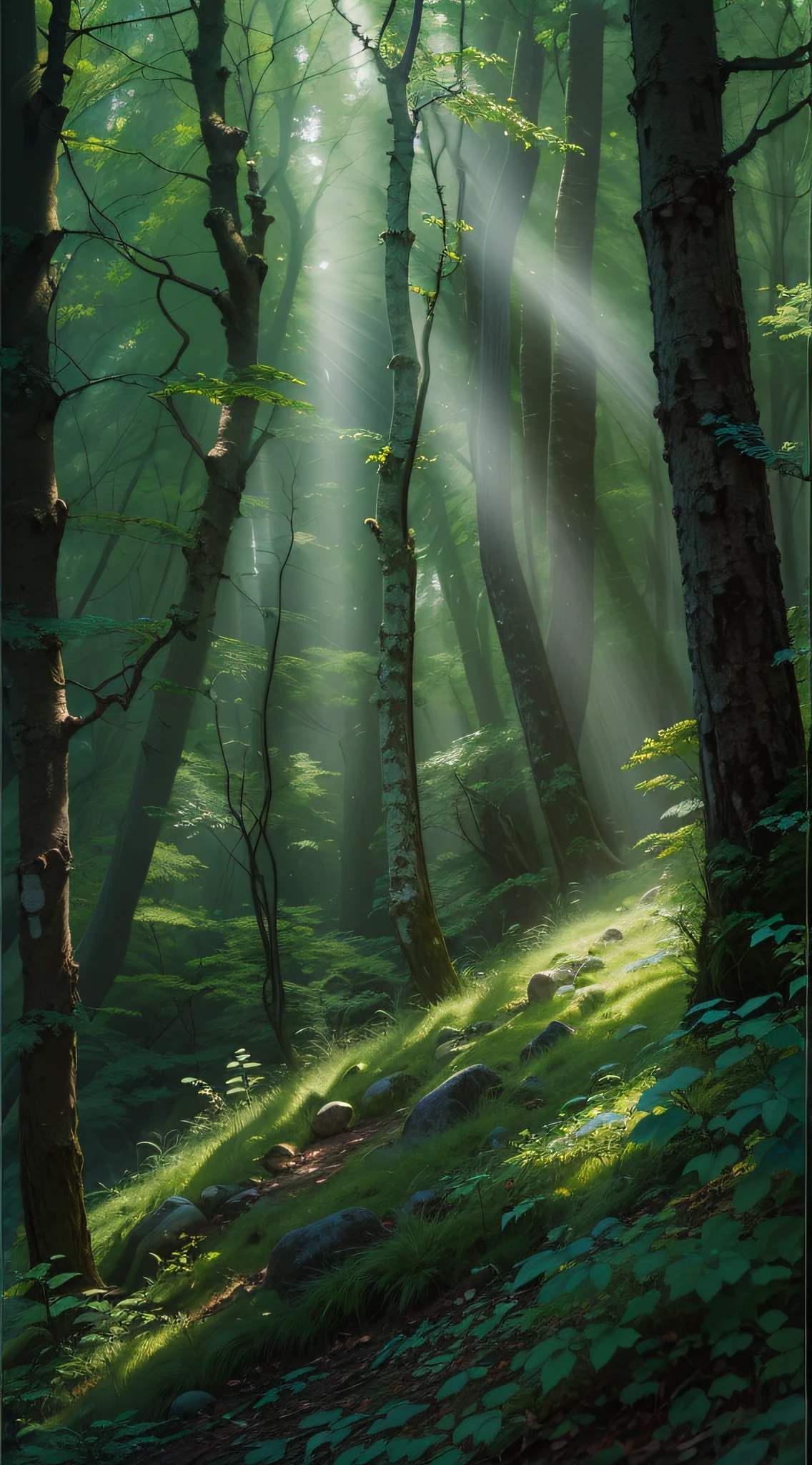 A LIGHT IN THE FOREST