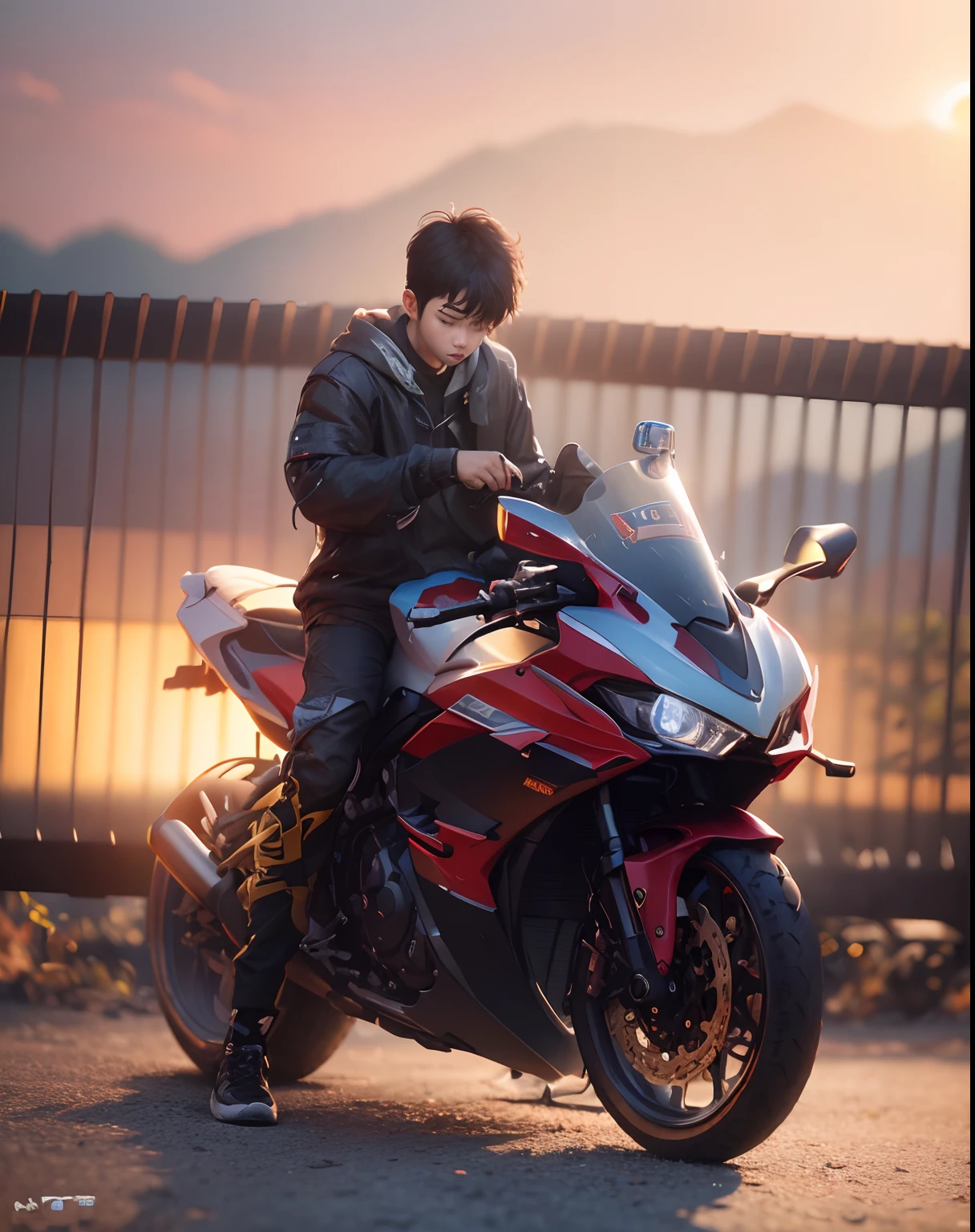 1  boy korea,(hiperrealisme:1.1),(detail:1.2)8k,bokeh