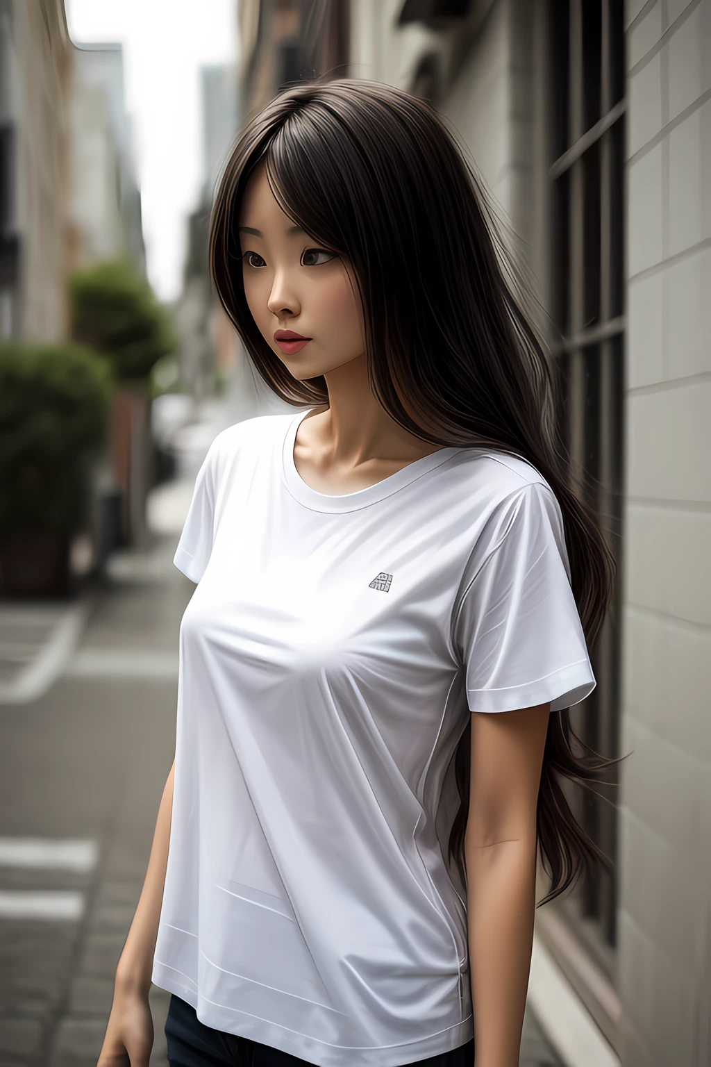 White T-shirt