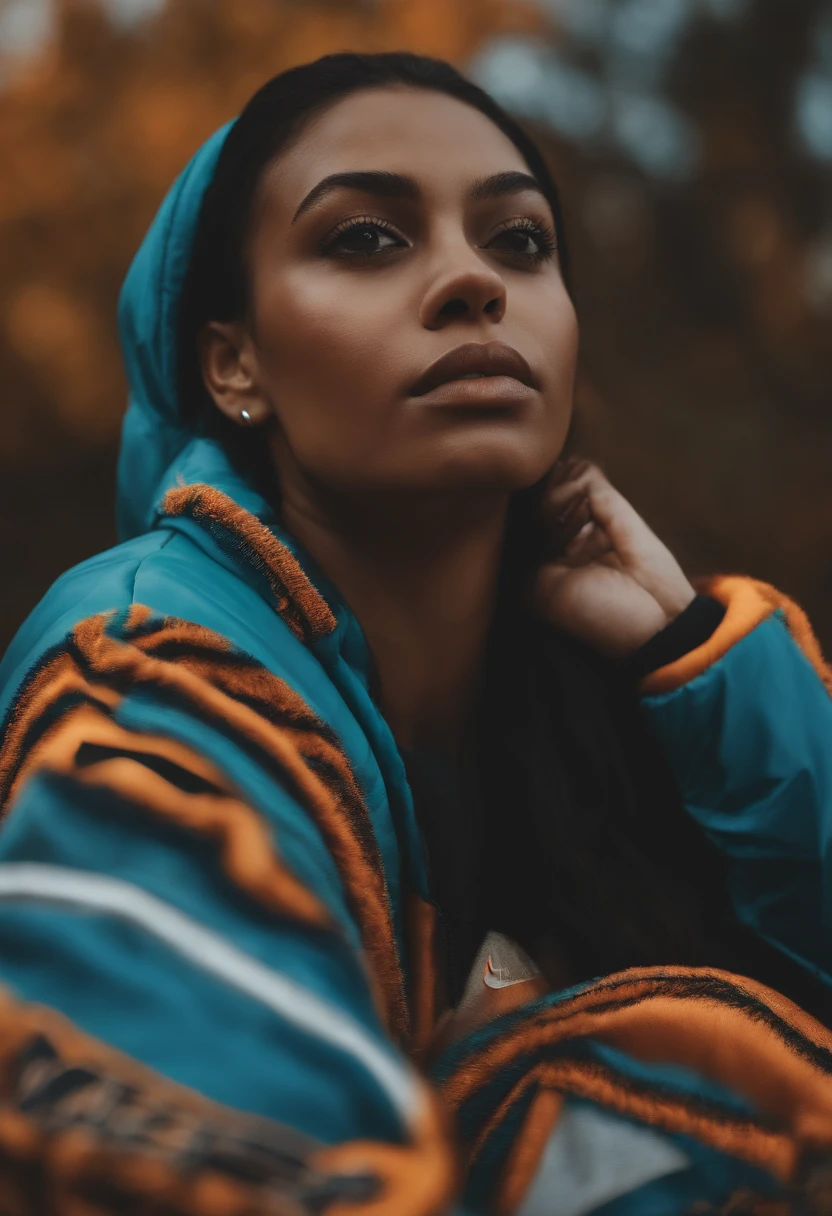 Crie uma imagem que demostre momentos felizes e tristes com pessoas do perfil da Nike