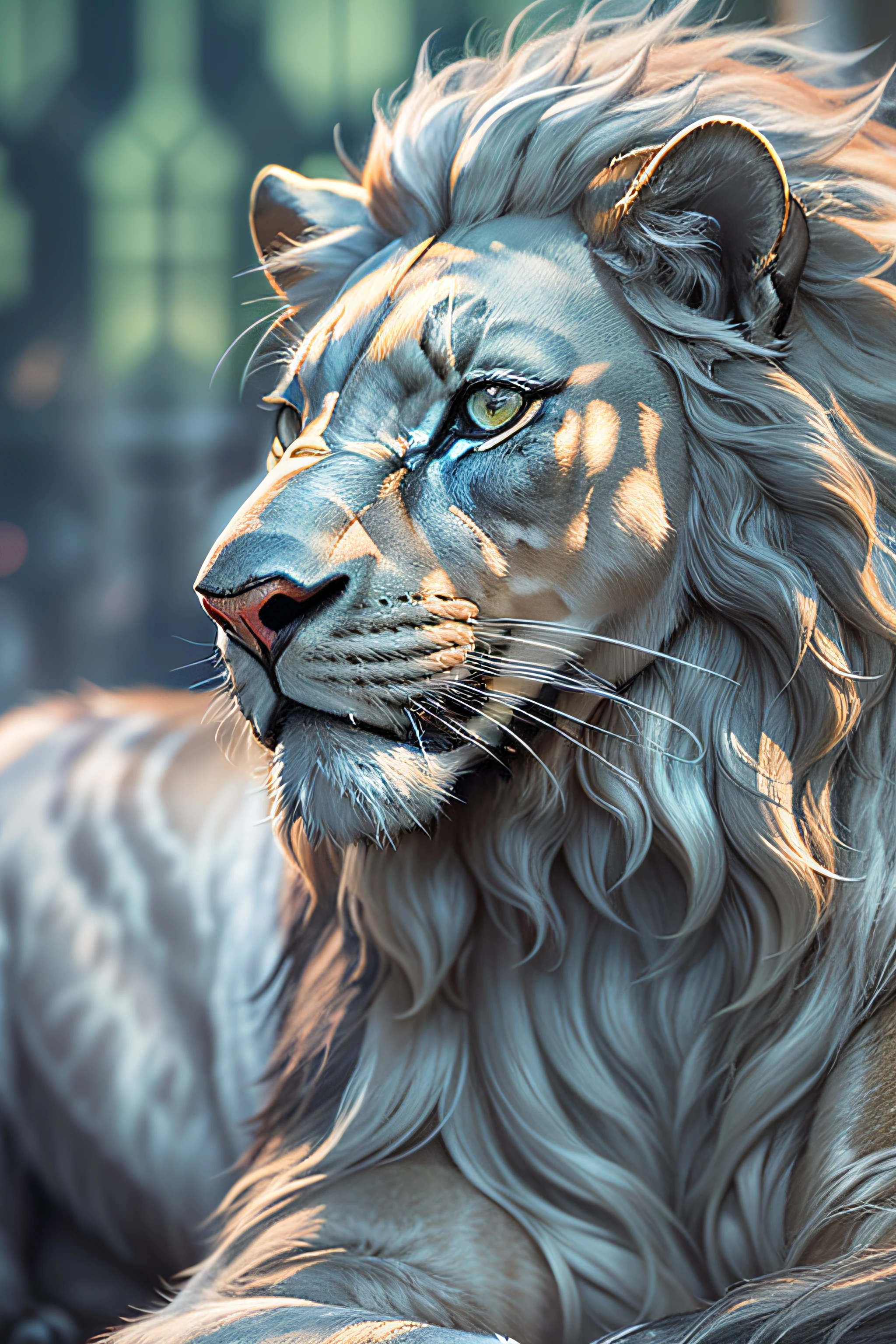 silver lion
