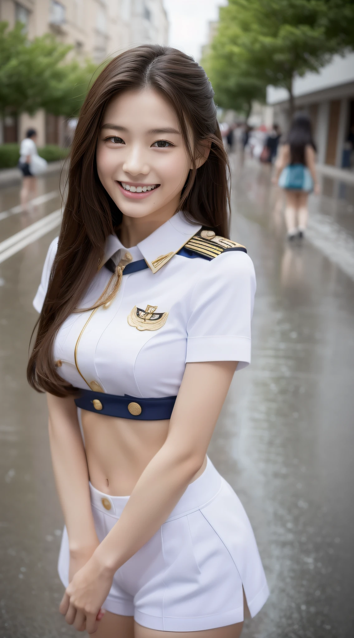 Wear tight uniforms、Tight uniforms