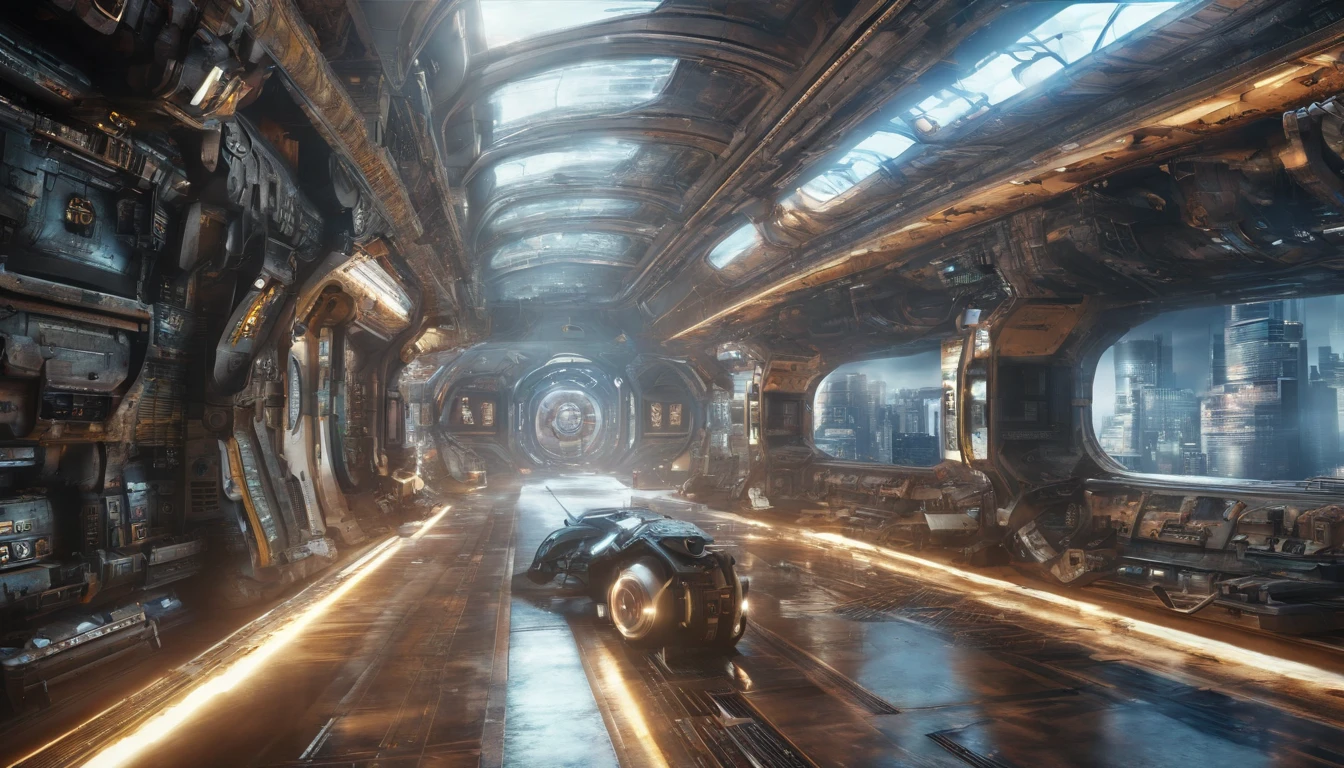 a futuristic background that sparks curiosity. Show what happens when technology meets space meets financial numbers. cinematic, professional photography, studio background, advertising photography, intricate details, hyper-detailed, ultra realistic, 8K UHD--v5.3