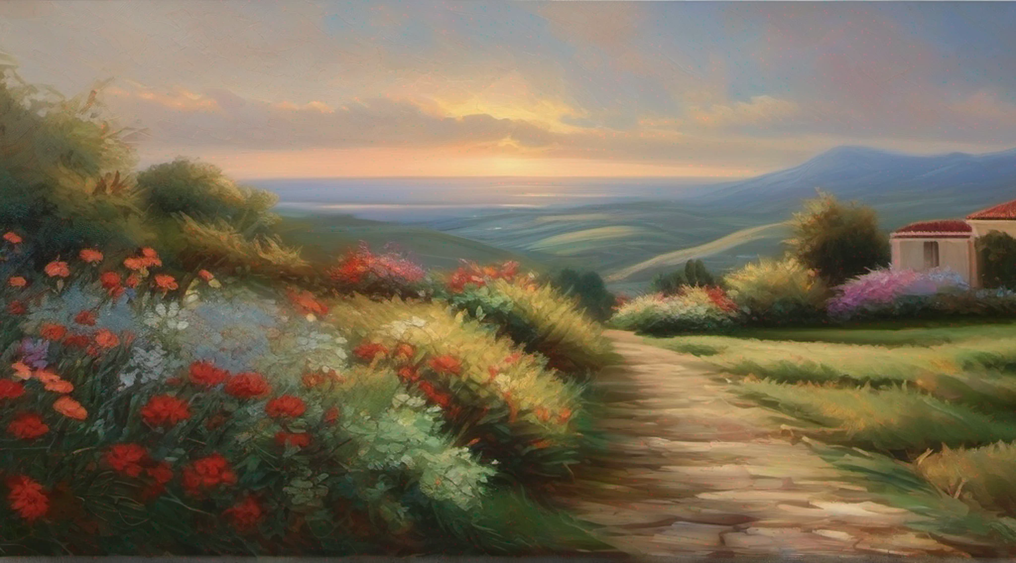 A woman with a gracious and gentle presence is at the center of the work. Her facial expression exudes sex appeal and intelligence. Seus olhos sorridentes, detalhado e cheio de profundidade, atrair o espectador com sua intensidade. The woman's female nose enhances her distinctive appearance, emphasizing his soft features. Her lips are beautifully sculpted, subtly suggesting a sense of mystery. O foco em seu rosto e os detalhes intrincados dela adicionam um senso de realismo ao retrato dela. The artwork is created using a combination of traditional oil painting and digital rendering techniques, resultando em um meio visualmente deslumbrante. The rich textures of the brush strokes and meticulous attention to detail highlight the depth and complexity of the subject. Em torno da mulher, More elements add depth to the composition. In the background, A beautifully landscaped garden displays lush greenery and vibrant flowers, criando uma atmosfera serena e cativante. The artist's attention to detail is reflected in every blade of grass and petal, bem como no jogo de luz e sombra na cena. The overall image quality of the art is of the highest standards, aiming to achieve a realistic and photorealistic representation. The use of high-resolution techniques, como 4K ou 8K, ensures that every aspect of the artwork is presented with impeccable clarity and sharpness. The color palette of the artwork is carefully selected to enhance the overall mood and atmosphere. macio, Natural tones are used to create a harmonious and balanced composition, while vibrant pops of color in the flowers and foliage add visual interest and a touch of vibrancy. The lighting in the artwork is meticulously crafted to illuminate the subject and highlight its characteristics. The use of studio lighting techniques ensures that the man's face is expertly illuminated, with the play of light and shadow accentuating its strong contours and creating a sense of depth. Ger