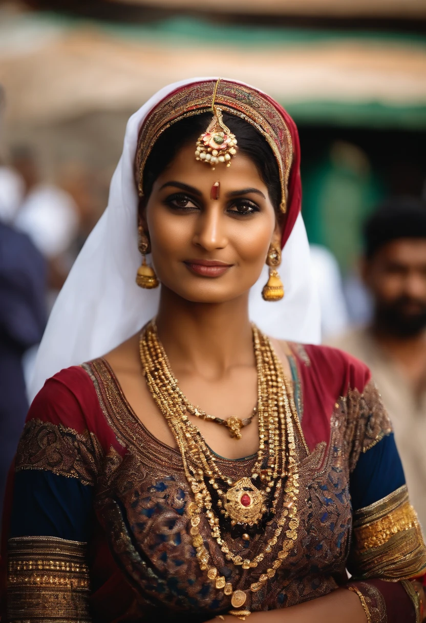 A majhabi woman on kaba with bra and penty