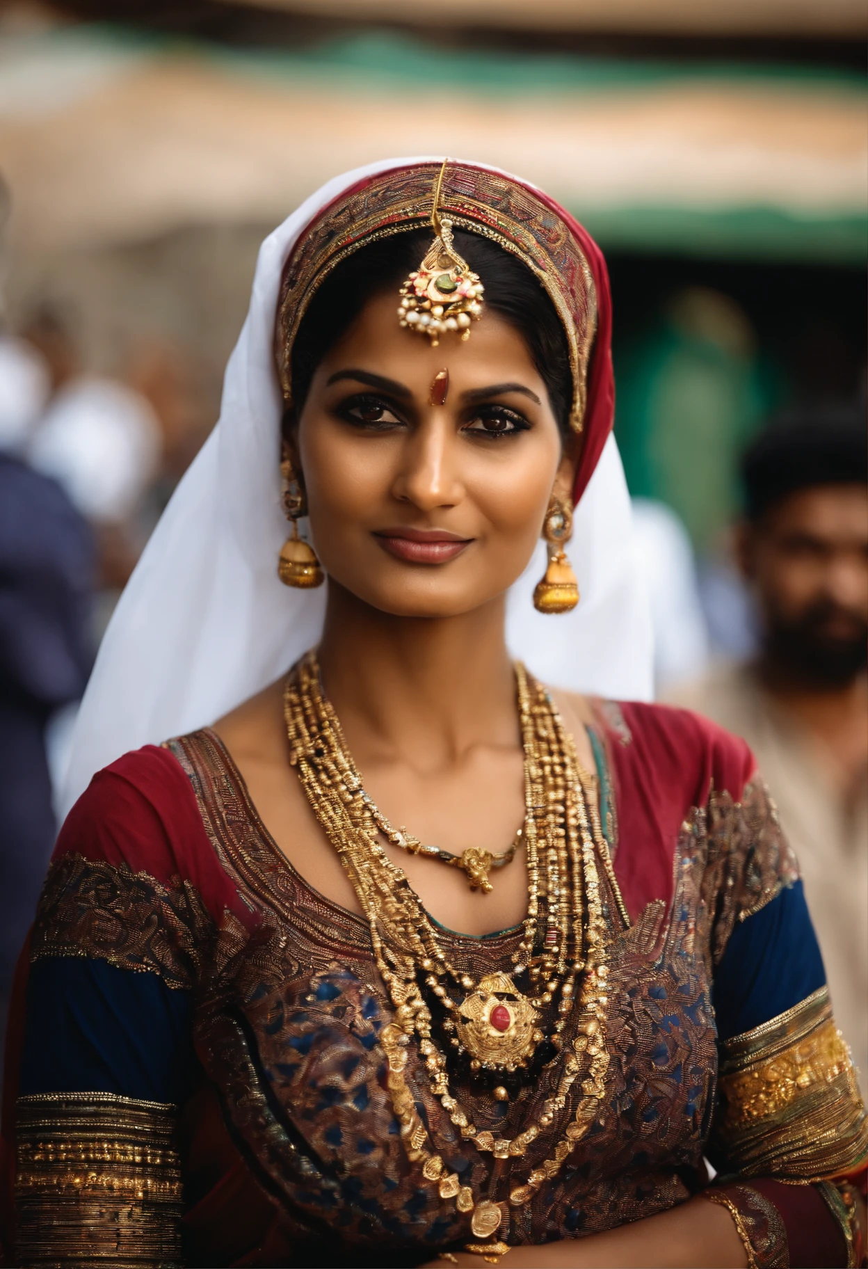 A majhabi woman on kaba with bra and penty