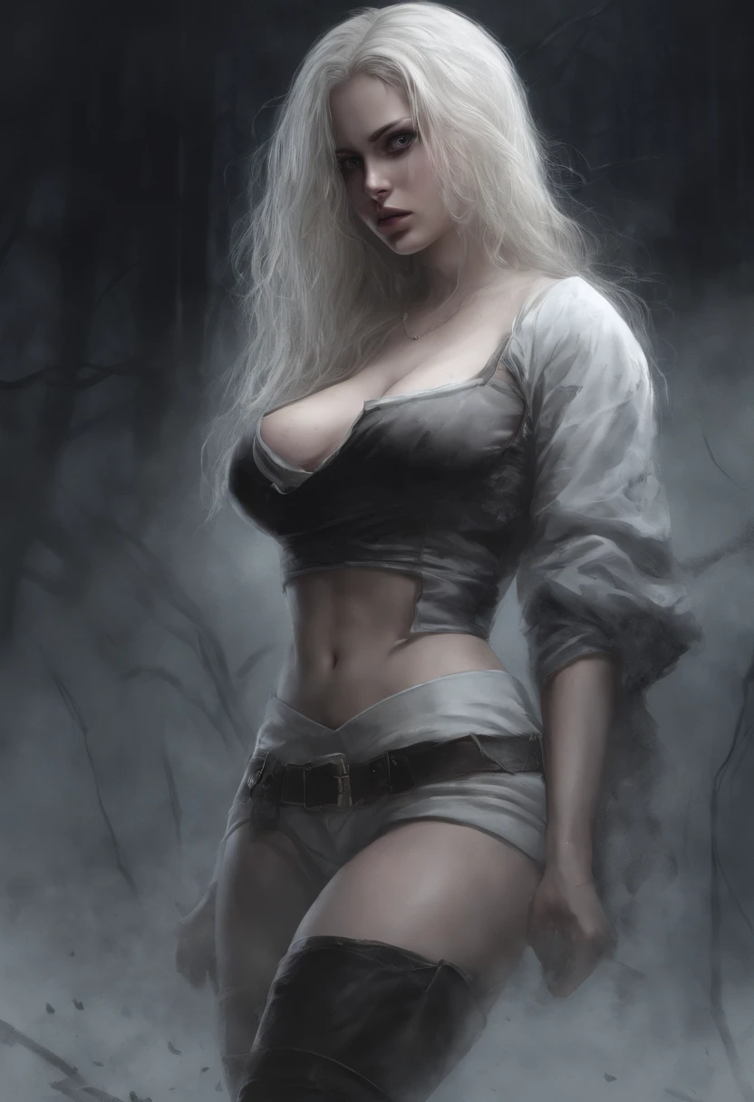 professional, (4k photo:1.1) by (Jeremy Lipking:0.3), (Dittmann Anna:0.3), (Arian Mark:0.3), (Sharp focus:1.3), high detail, wearing (lowcut shirt:1.2), beautiful detailed face, hazel eyes, long blonde hair, (attractive young woman:1.3), (seductive:1.1), (blushing:1.1), hourglass body shape, large round big breasts, wide thicc hips, blonde goddess, tight outfit, tight attire, smiling seductively, pretty face, perfect white haired girl, satisfied pose, cute seductive smile, beautiful blonde girl, good young girl, beautiful angle, attractive pose, cute girl, sexy pose, a gorgeous blonde, full body picture, full body, full body shoot, wearing white skirt and boots, wet shirt, no bra