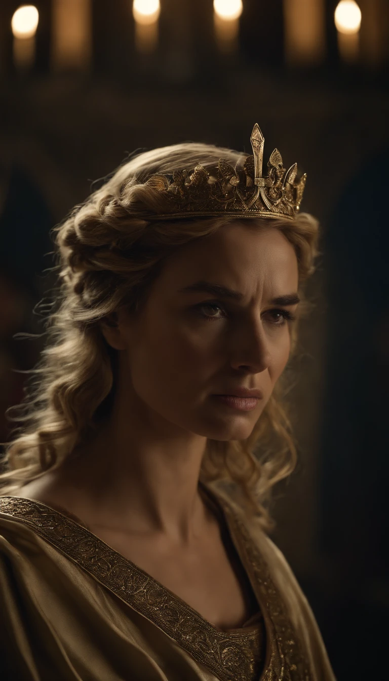Magnificent detail, 8K Photos, hyper- realism, realistic background, visual depth, wide angle lens, professional light, all-body. {The scene shows a natural blonde princess of 25 years old, delicious, walking through a poor city in Haiti, observing all the misery of the place and some black men working shirtless on a construction site.} {The Princess is dressed in traditional clothes of a princess of the medieval era and a traditional princess crown, small silver and with precious stone. Their expressions are remorseful, but she seems to start to liven up when she looks at one of the black men} {the black men are visibly poor, Poorly dressed, thin, but with muscular bodies. They pause their manual labor and express sexual attraction to the princess}. The princess's clothes allow you to perceive the curves in her delicate body.
