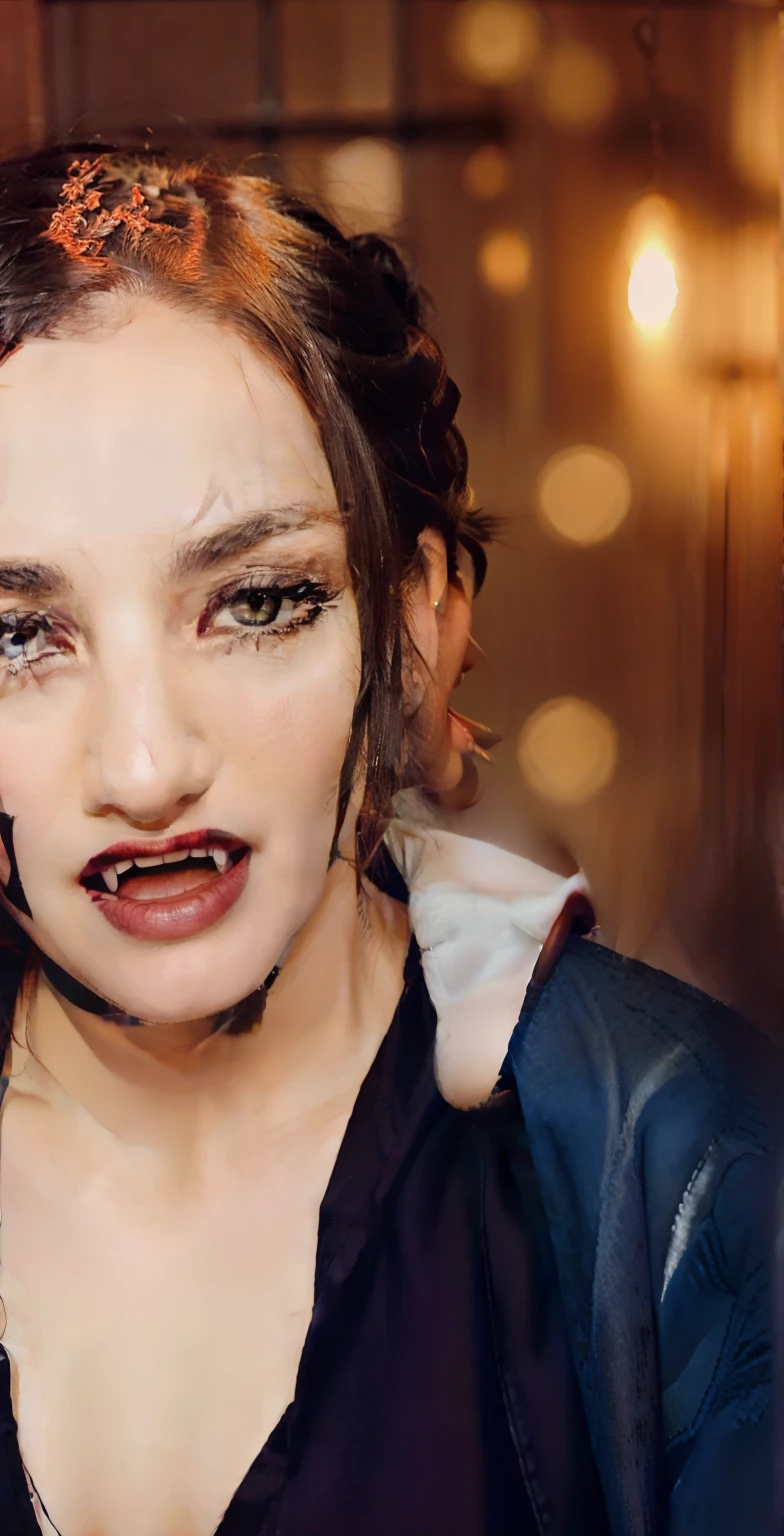 Perfect vampire mouth
