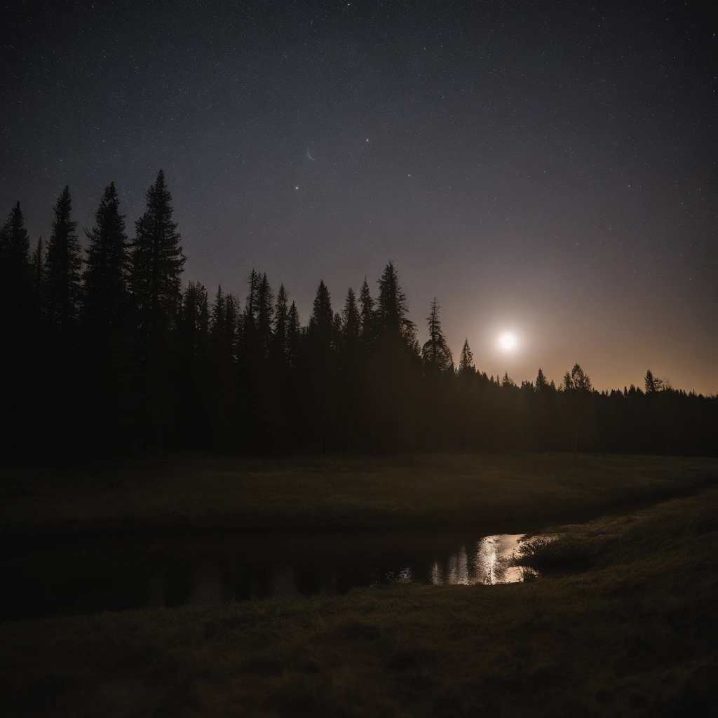 the night,As estrelas,themoon,sprawling,meteors