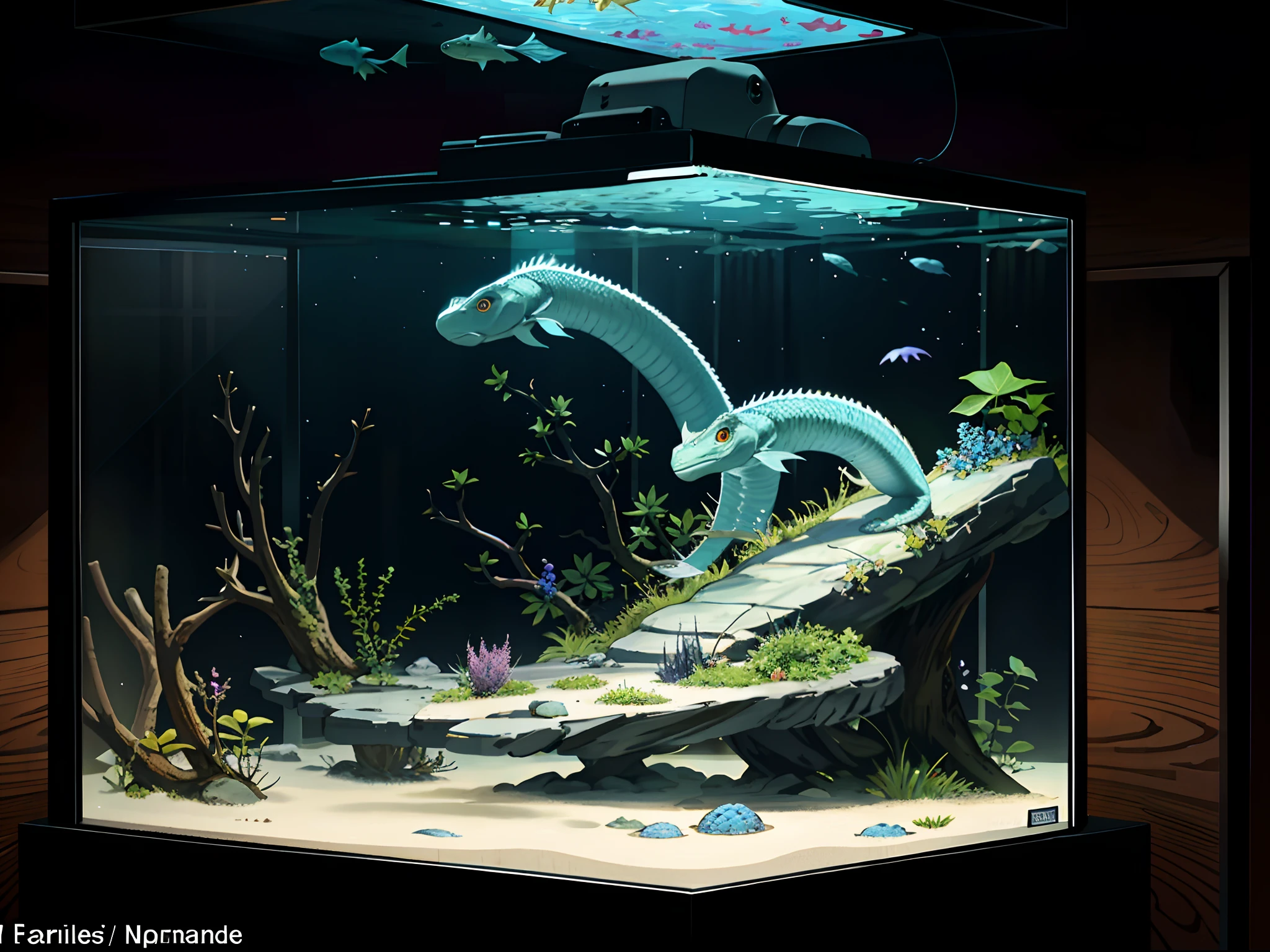 Reptile aquarium、