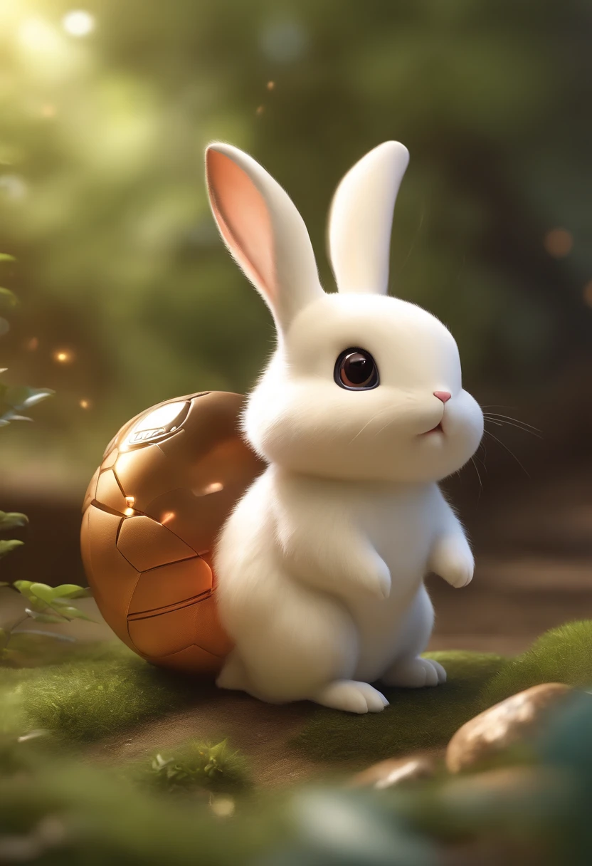 ofo Little Pokemon Super Real Anime Rabbit, Chibi, Adorable and cute, Logo Design, cartoon, cinematic lighting effect, Charming, 3D vector art, Cute and quirky, Fantasy Art, Bokeh, handdraw, Digital Painting, Soft lighting, Isometric style, 4K resolution, photo realistic render, Highly detailed clean vector image, photo-realistic Masterpiece, Professional Photography, simple space backdrop, Flat white background, Vivid isometric vector