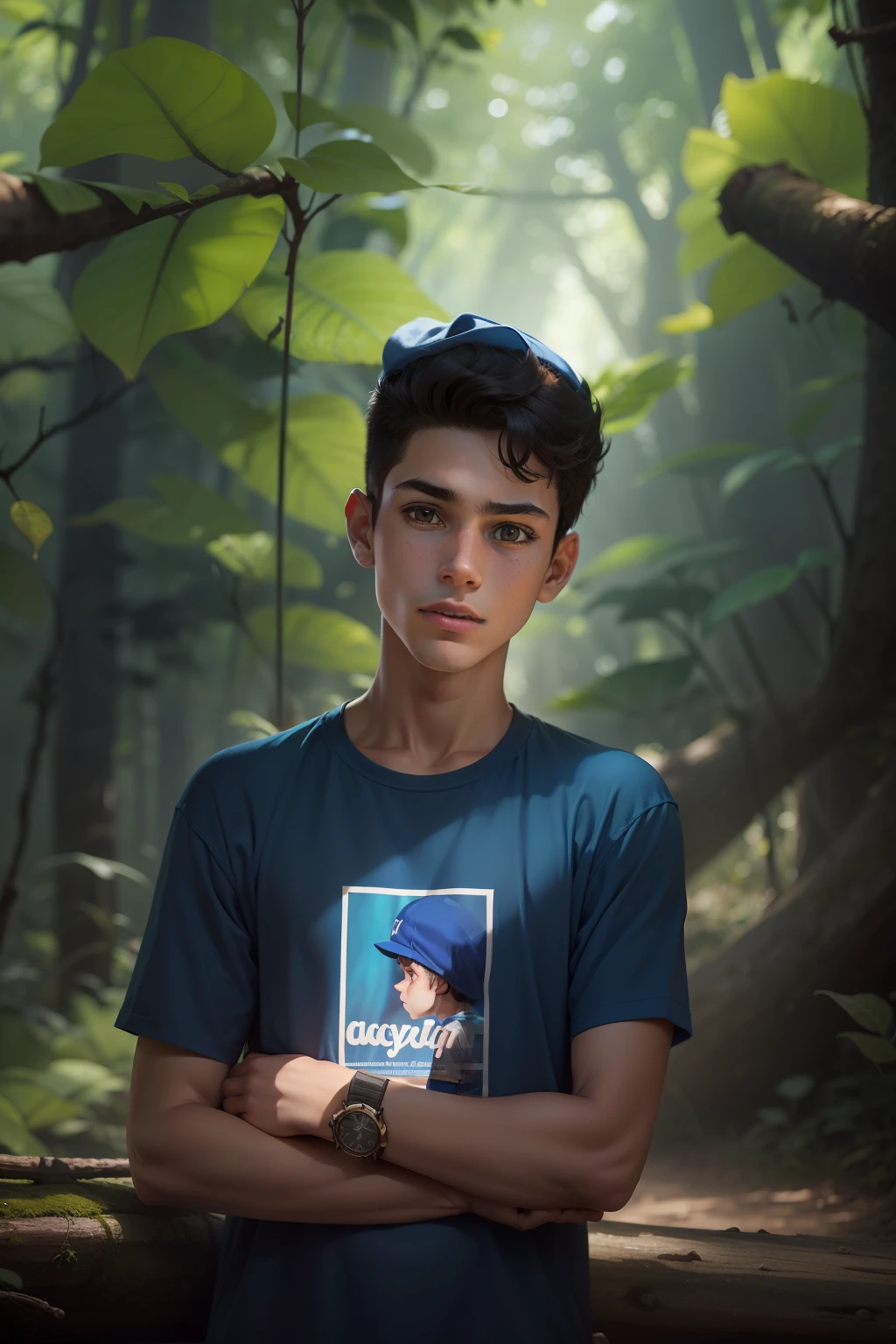 Peter is a curious and adventurous boy about 16 years old. Ele tem cabelos castanhos e olhos curiosos. Always wear his favorite blue cap. Pedro is the leader of the group of friends and is determined to explore the Dark Forest, even if you're a little scared at first. He is brave and loves to discover new things.