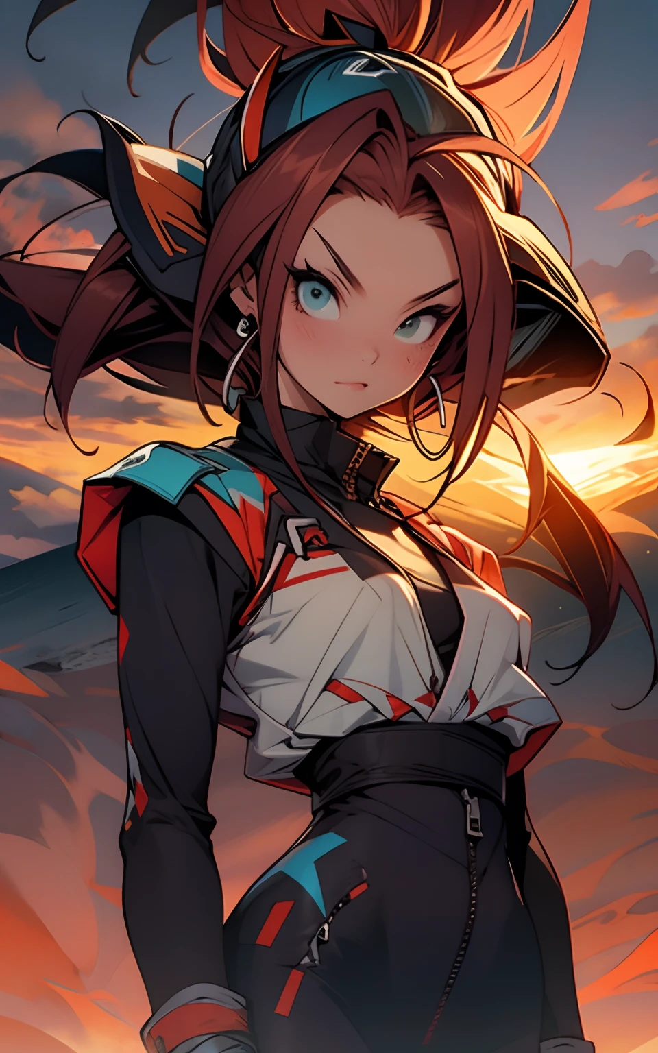 Sunset backdrop