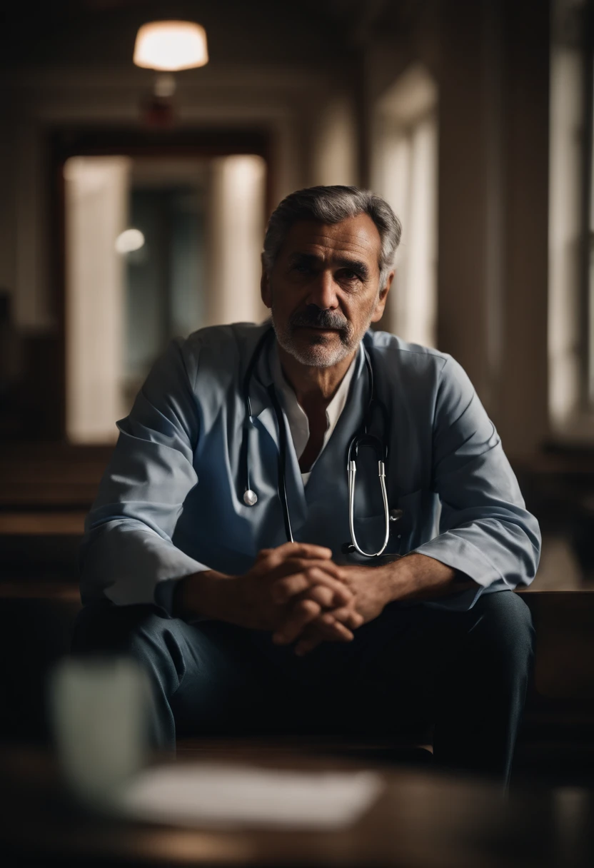 Retrato de um pai, doctor with 3rd years