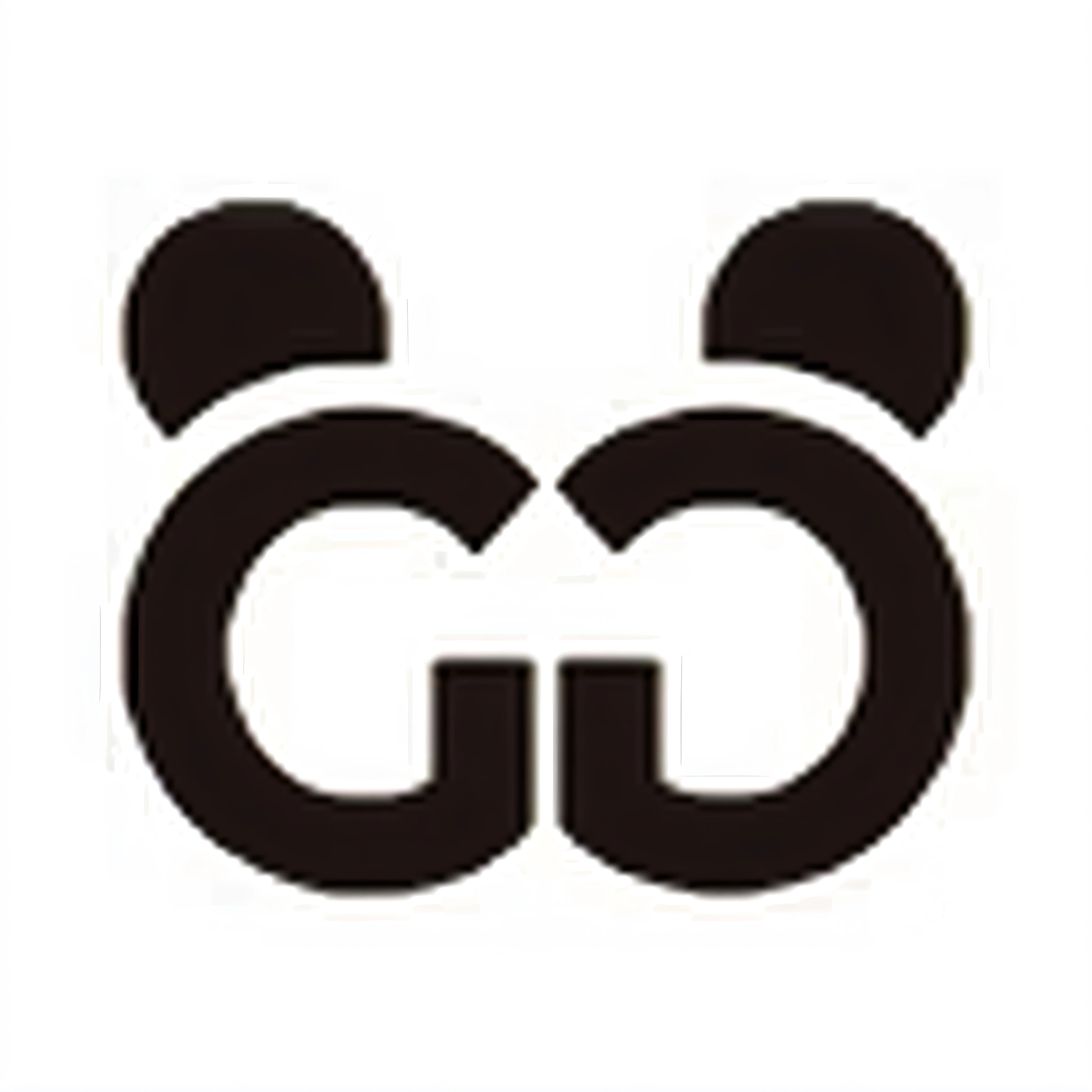 Close-up of panda head with letter G, CGSOCIERY, cgworld, CGstation, cgstudio, CGTRADER, author:Gozen, g cgsociety, cgscoiety, good smile company, CGCOSIETY, CGSesociety!, trending at cgstation, CGSesociety, gawr gura, CGSesociety ), gongbi, Gemma Chen