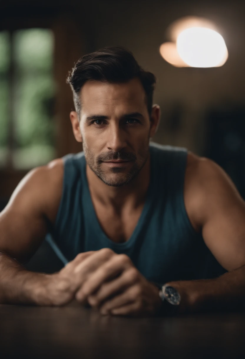 retrato de um homem adulto de 30 anos, medic