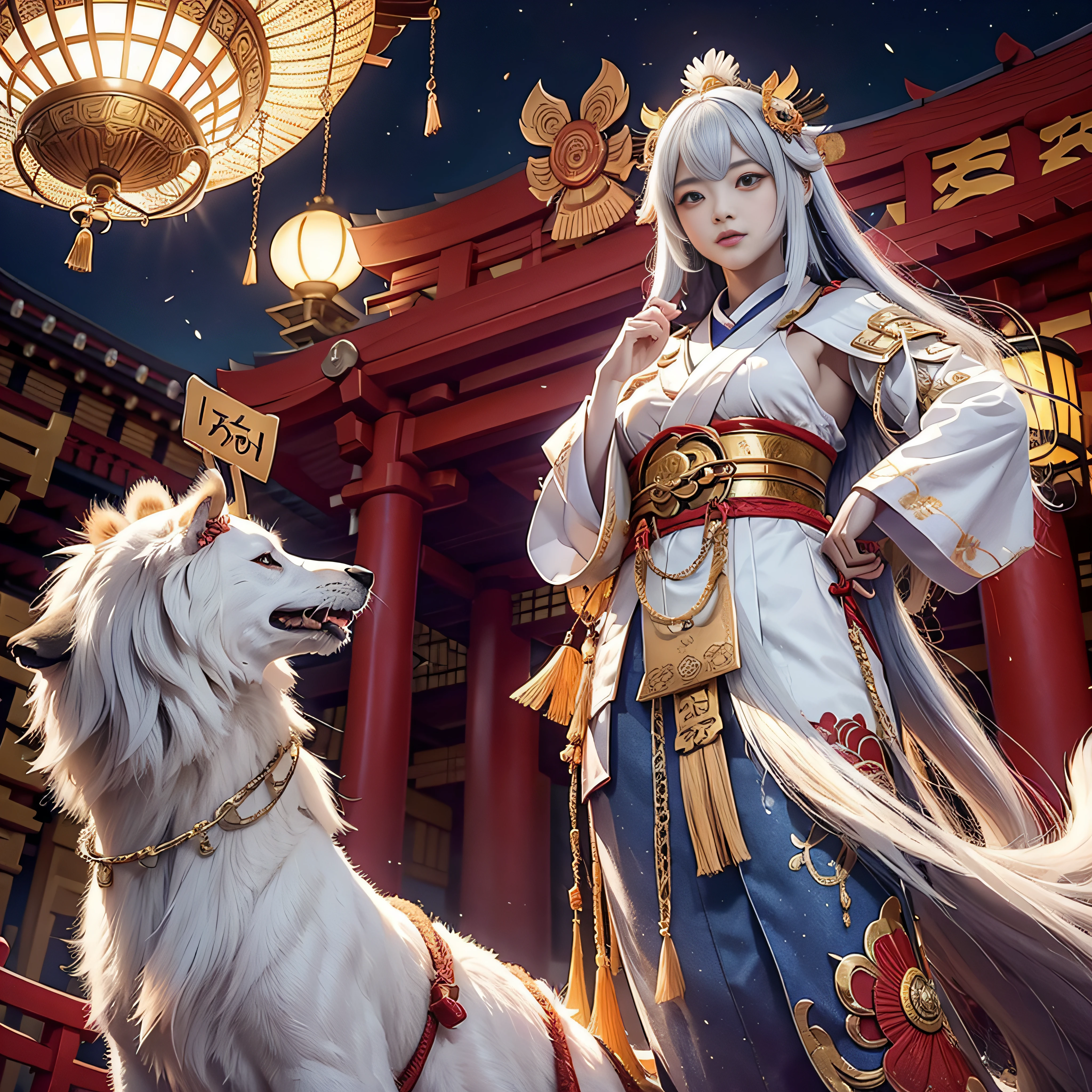 (masterpiece:1.2)、top-quality、(illustratio:1.2)、ornate decorations、(Masterfully crafted Glow、lensflare)、(ultra-detailliert)、Hyper-detailing、(delicate detail)、(intricate detailes)、(Cinematic Light、best quality backlight)、(Bioluminescent hair)、(radiant eyes)、(Dynamic:1.2)、((make - up))、absolutely eye-catching、prehistory、((Splash of colorful paint on background、dulux、))、((coustics))、dynamic ungle、(魅惑的)、(Intricately detailed cinematic:1.1)、Ambient Occlusion、ambient lights、ray tracing reflection、(The best lighting、extremely delicate and beautiful)、((Movie Light))、colourfull、powerfull、(Cinematic Masterpiece)、big dreamy eyes、perfectly proportions、perfectly drawn face、albedo、White hair、chain、comfy、Intense days々々々々々々々々々々々々々々々々々々々々々々、golden sky、seductiv、illustratio、Angels everywhere、yellow eyes、A red rose、chains、splashes of colour、smooth soft skin、the golden hour、Atmosphere、a park、nobara、bullets、Breathtaking、Ambient light coming from the sky、 chain、godrays、The halo、beautiful intricate colored hair、Symmetrical and soft lighting、concept-art、digitial painting、Take a peek at the scenery、realistic reflection、Soft and warm glow coming from tracers everywhere Amaterasu , Incarnation of the Sun, Supreme God of Japan, The god of ancient Japan and the deification of the sun. Ancestors of the Emperor of the Japan, Shinto deity of Japan, Amaterasu Colorful、highestdetailed Tsukiyomi Dojin, Tsukiyo Mizun, Moon incarnation, Supreme God of Japan, The god of ancient Japan and the deification of the moon. Ancestors of the Emperor of the Japan, Shinto deity of Japan, Amaterasu's sister, The background is the Japan shrine sisters, The background is a shrine of Japan Colossal tits plump udder A sexy High exposure Black costume Glamorous Black kimono Black Impulse