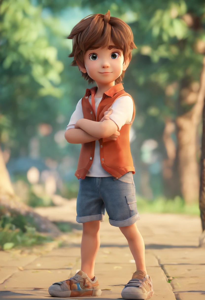 (best quality,4k,8k,highres,masterpiece:1.2),ultra-detailed,(realistic,photorealistic,photo-realistic:1.37),anime,cute,barefoot,bare-chested,long-haired young boy,rough linen shorts,baby boy,standing,non-interaction,white background,front-facing,alluring,six or seven-year-old appearance