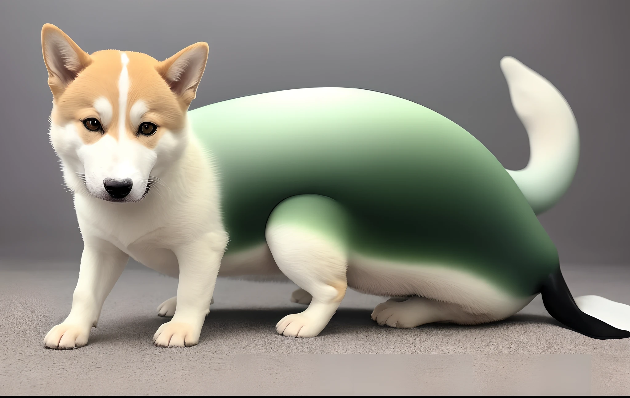 A beautiful (baby body) of a Mexican cat robot who is half human half robot on his face and showing his adorable cute feet!, (baby body), (short body), (body of a baby) , (cock), (big horse cock), (big ballsack), 