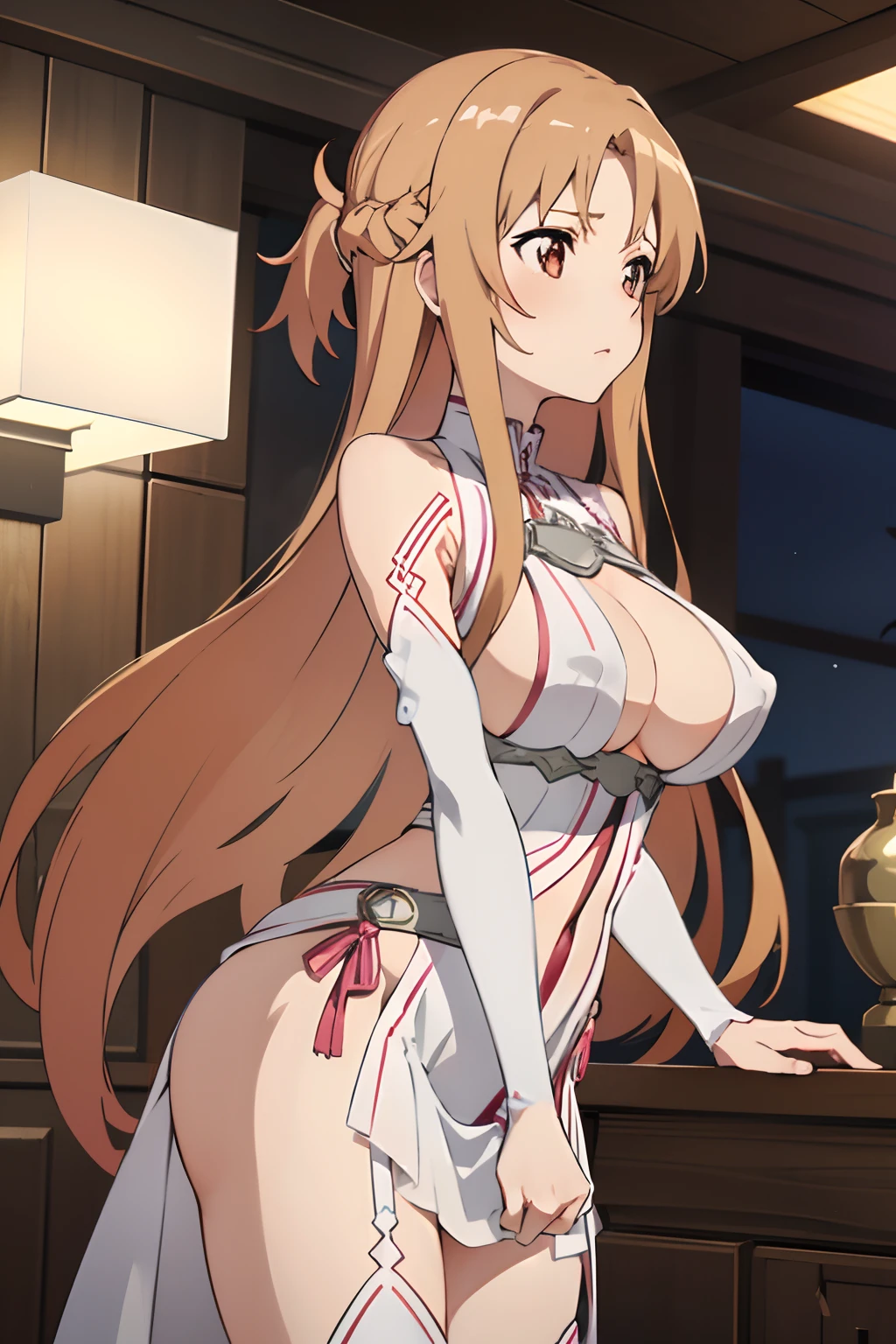 {Lower grade}、vagina,dynamic angle,{asuna yuuki(sword art online)}, 1girl, ​masterpiece、top-quality、{NSFW},nsfw, {fullnude}、fullnude、fullnude、{toppless}、toppless、{{pink nipples}}、{{pink areolas}}、A slender、{{Lewd}}、{{Lower grade}}、vagina,dynamic angle,