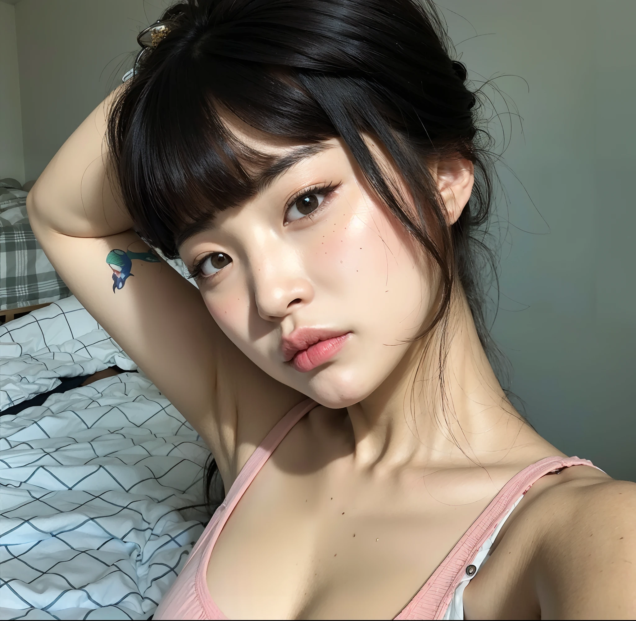 tyves from loona who poses for a photo in a bra, young adorable korean face, linda mulher coreana jovem, Mulher sul-coreana bonita, coreana, wan adorable korean face, lindo rosto delicado, mulher coreana jovem bonita, young cute wan asian face, meninao-fino-cara, Fotografia selfie 8k, Ulzzang, Beautiful Asian girl