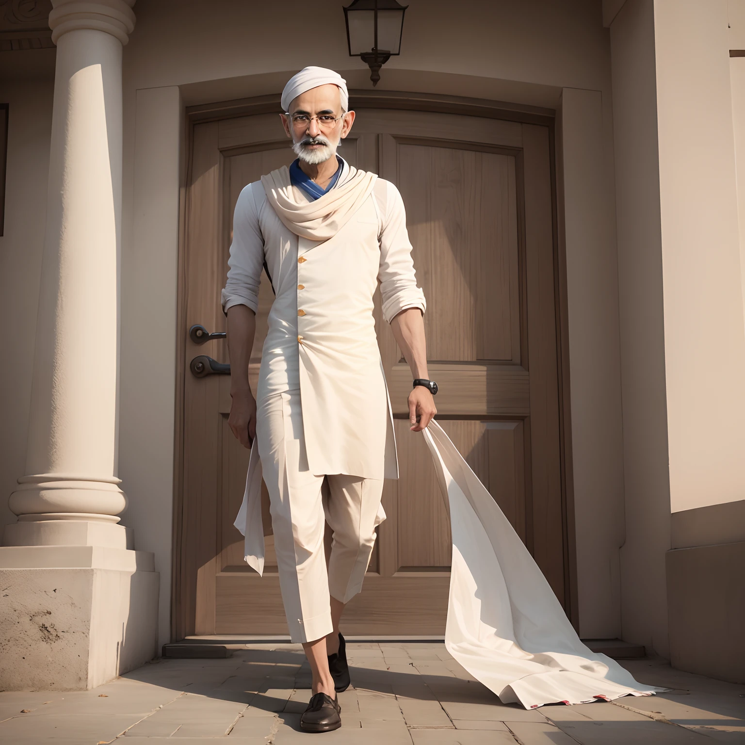 Stylish Gandhi ji ,4k model boy