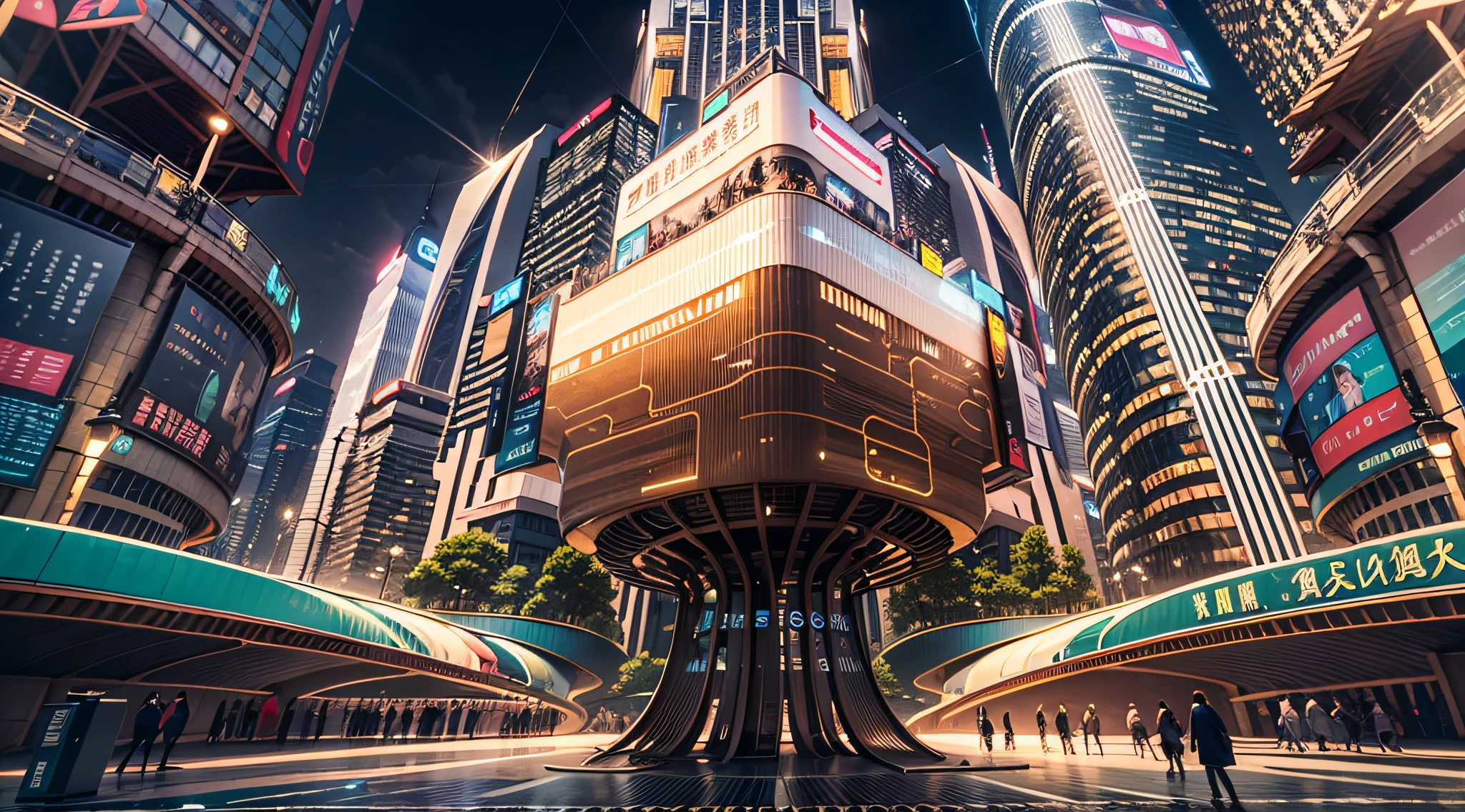 Enter a fascinating vision of the future through captivating futuristic images of the city of Shanghai. The towering giant skyscraper is decorated with gold ornaments and a smooth glass curtain wall，pierce the sky, The vibrant lights of the city that never sleeps. In the midst of a bustling cityscape, An iconic giant high-tech building, Its architectural marvels are enhanced in a futuristic style. The city is full of life，Full of life。，Full of life。，Full of life。，Full of life。，Full of life。，Full of life。，Full of life。，Full of life。，Full of life。，Full of life。，Full of life。，Full of life。，Full of life。，Full of life。，Full of life。，Full of life。，Full of life。，Full of life。，Full of life。，Full of life。，Full of life。，Full of life。，Full of life。，Full of life。，Full of life。，Full of life。，Full of life。，Full of life。，Full of wealth。，Full of luxury。，Full of technology。。, State-of-the-art technology blends seamlessly with traditional Chinese luxury urban fabric. This stunning work of art, Use Pixai to bring powerful AI models to life, Show the limitless creativity and possibilities of our imagination. Experience the future of the cityscape at Pixai，Immerse yourself in a visionary world of art