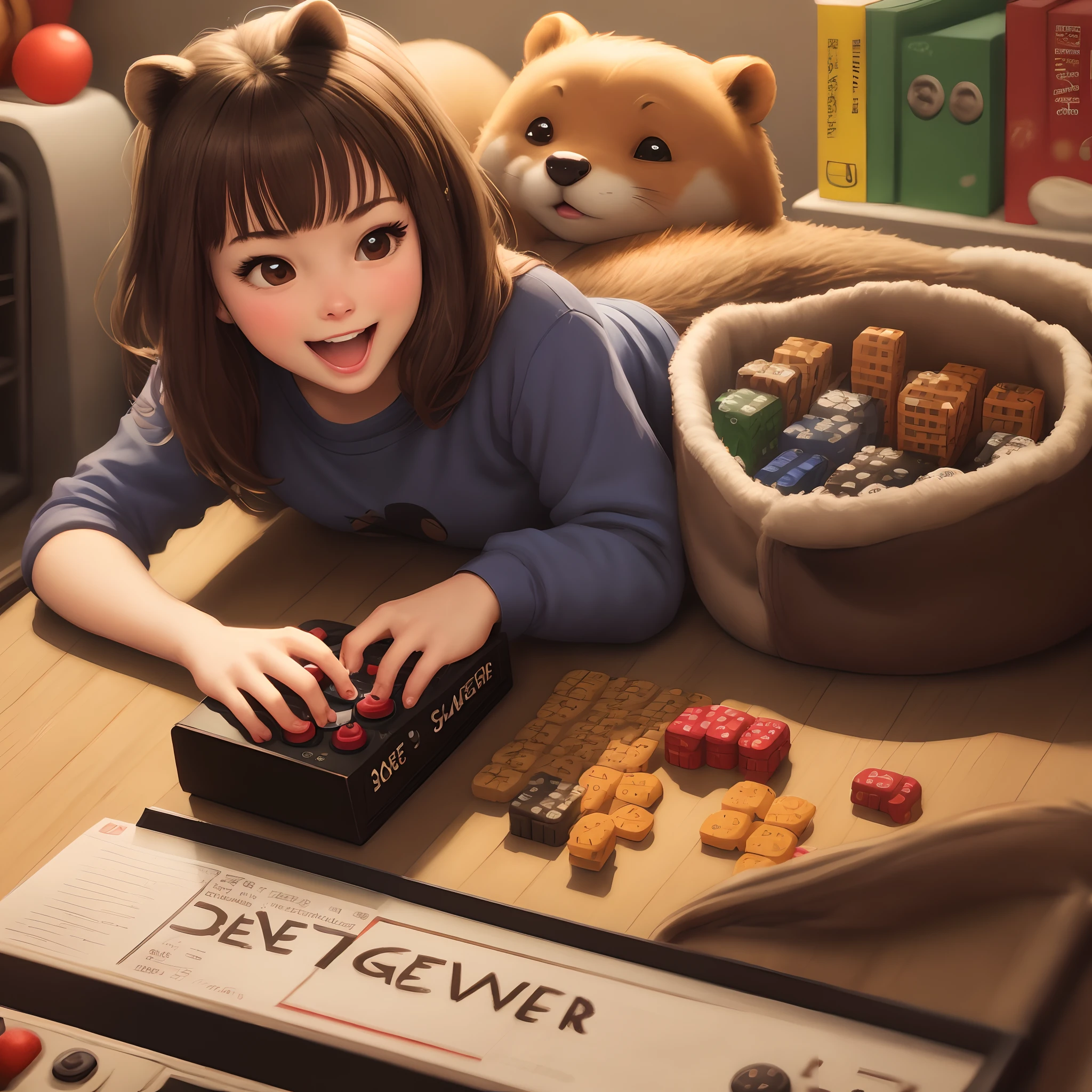 Beaver to play games