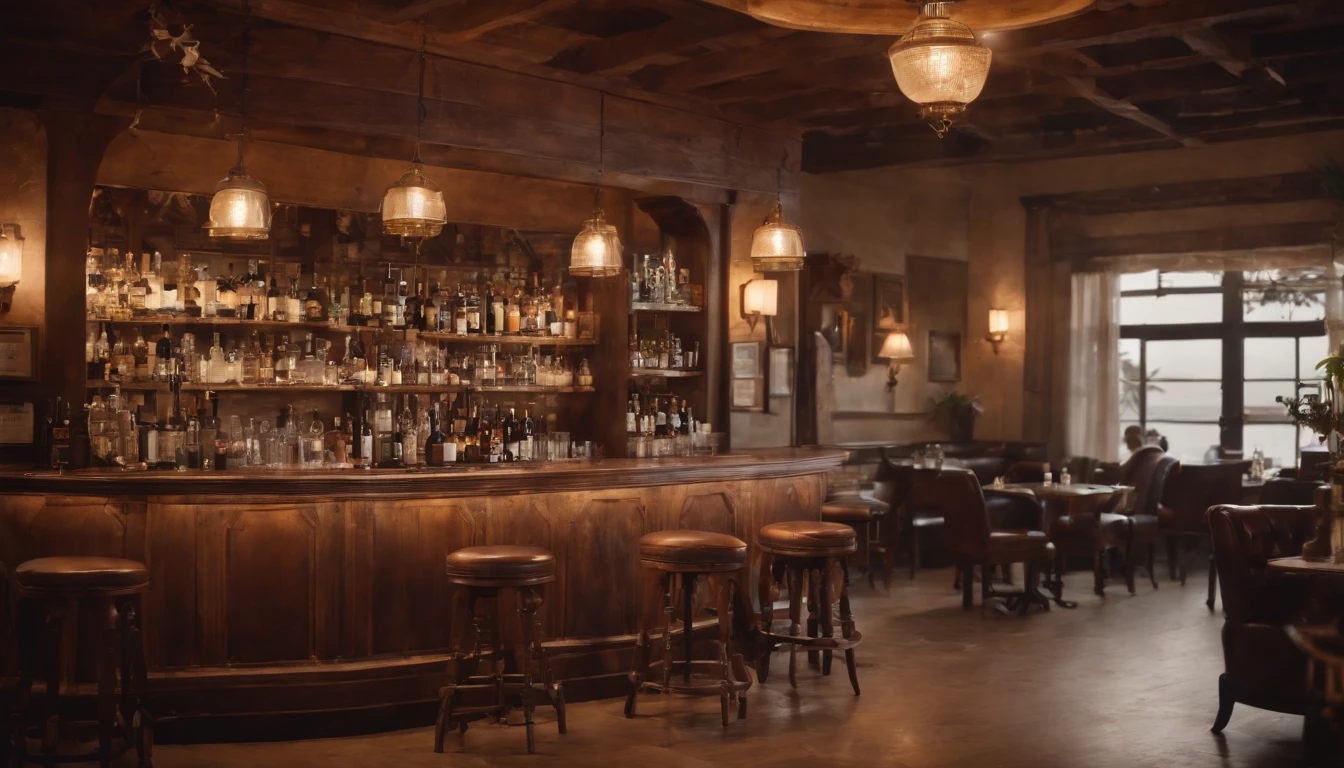 Old bar by the sea,Happiness、delight