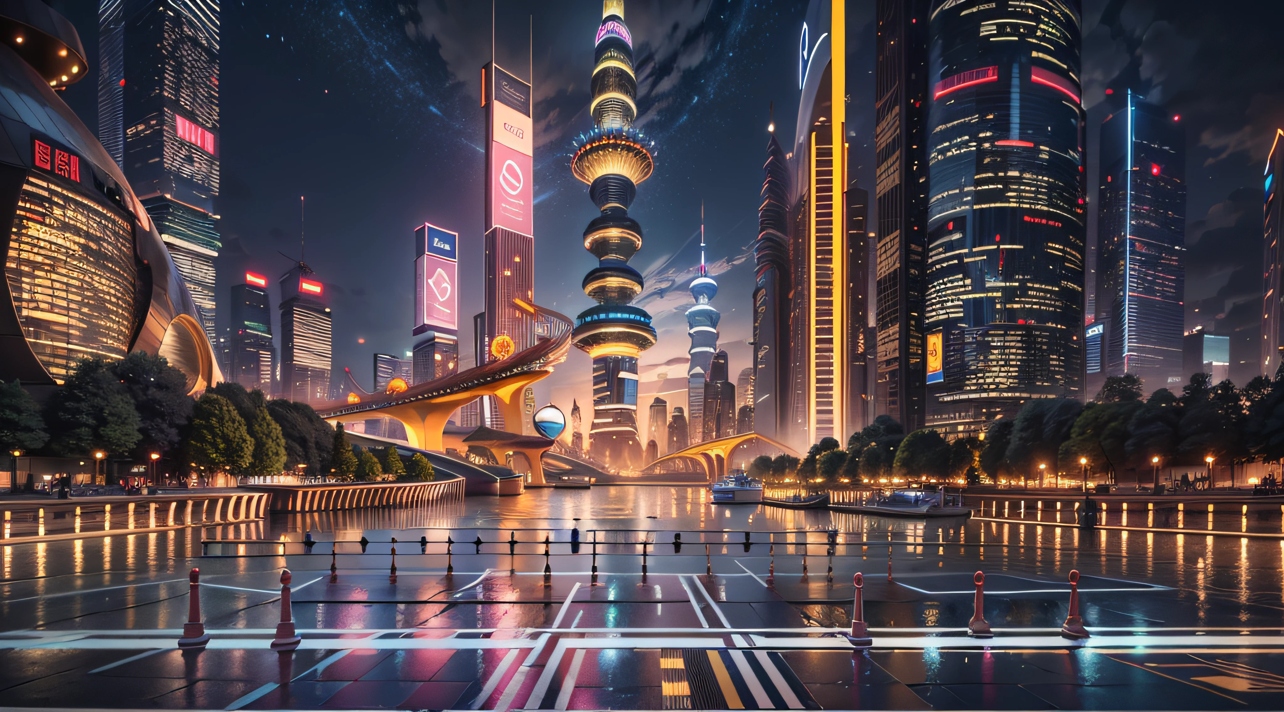 Enter a fascinating vision of the future through captivating futuristic images of the city of Shanghai. The towering giant skyscraper is decorated with gold ornaments and a smooth glass curtain wall,pierce the sky, The vibrant lights of the city that never sleeps. In the midst of a bustling cityscape, An iconic giant high-tech building, Its architectural marvels are enhanced in a futuristic style. The city is full of life,Full of life。,Full of life。,Full of life。,Full of life。,Full of life。,Full of life。,Full of life。,Full of life。,Full of life。,Full of life。,Full of life。,Full of life。,Full of life。,Full of life。,Full of life。,Full of life。,Full of life。,Full of life。,Full of life。,Full of life。,Full of life。,Full of life。,Full of life。,Full of life。,Full of life。,Full of life。,Full of life。,Full of life。,Full of life。,Full of life。,Full of life。,Full of life。,Full of wealth。,Full of luxury。,Full of technology。。, State-of-the-art technology blends seamlessly with traditional Chinese luxury urban fabric. This stunning work of art, Use Pixai to bring powerful AI models to life, Show the limitless creativity and possibilities of our imagination. Experience the future of the cityscape at Pixai,Immerse yourself in a visionary world of art