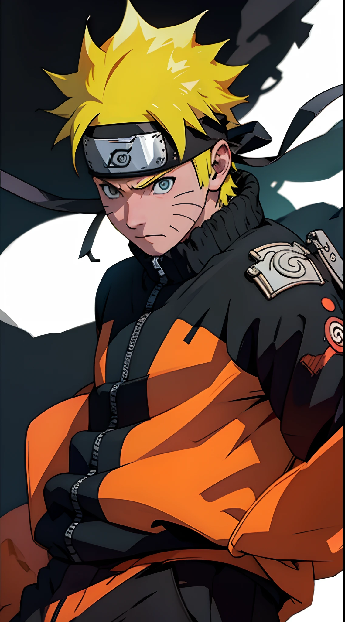 Naruto,mobile wallpaper,black theme