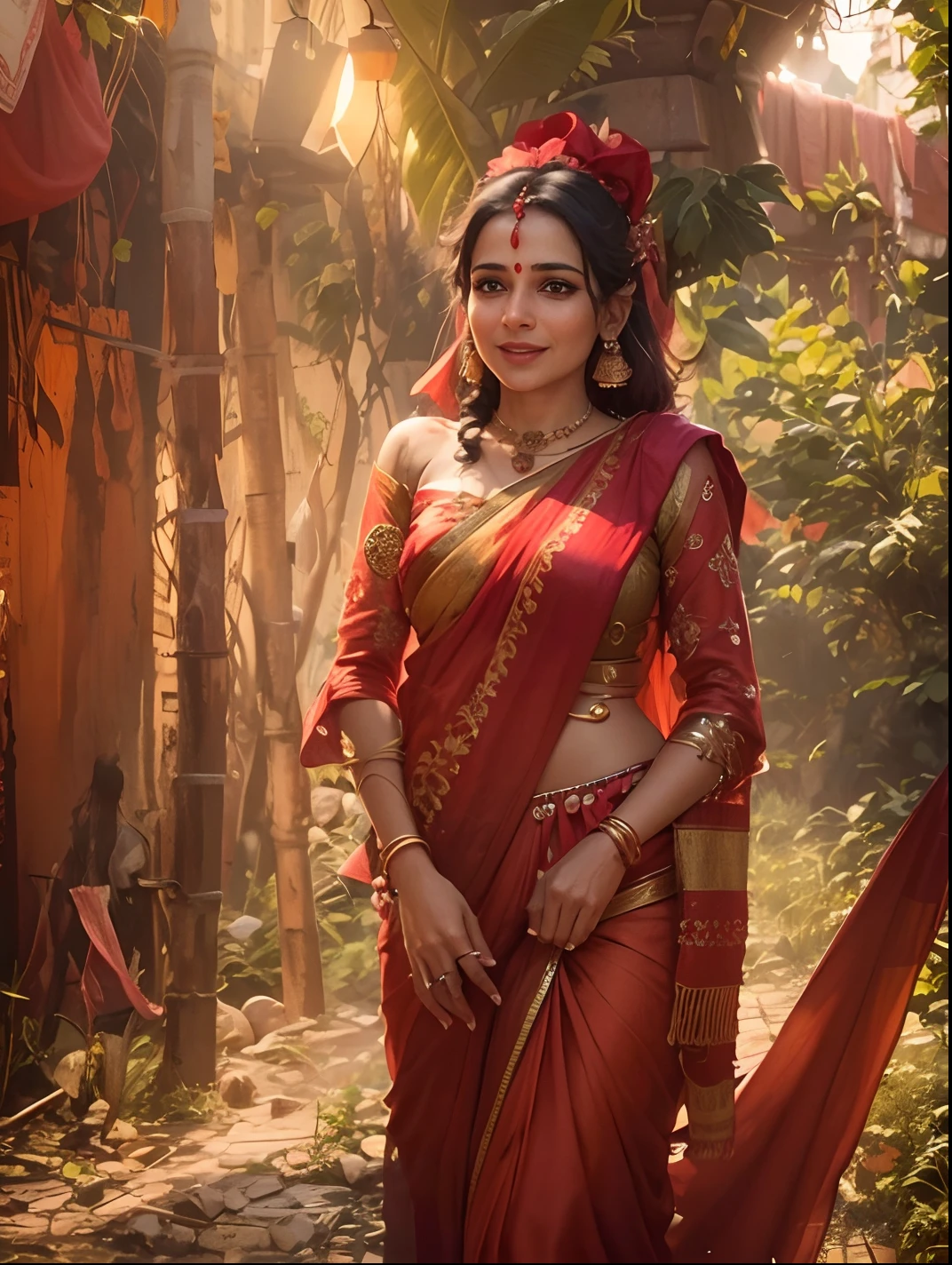 Change background techar mam hot and sexy figure and realistic face 4k