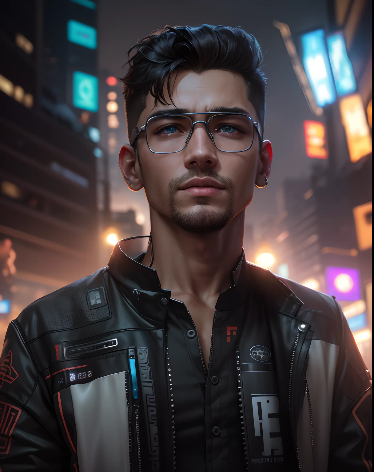 change background, extremely detailed face, handsome boy, cyberpunk, 8k, realastic quality