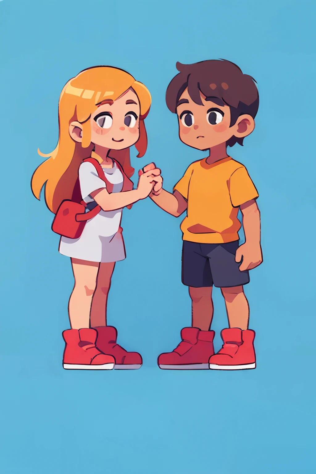 2 people high-five, coloredic0n icon