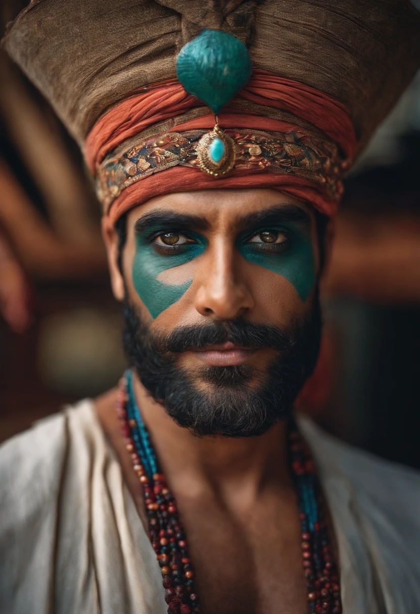 A face without a beard
